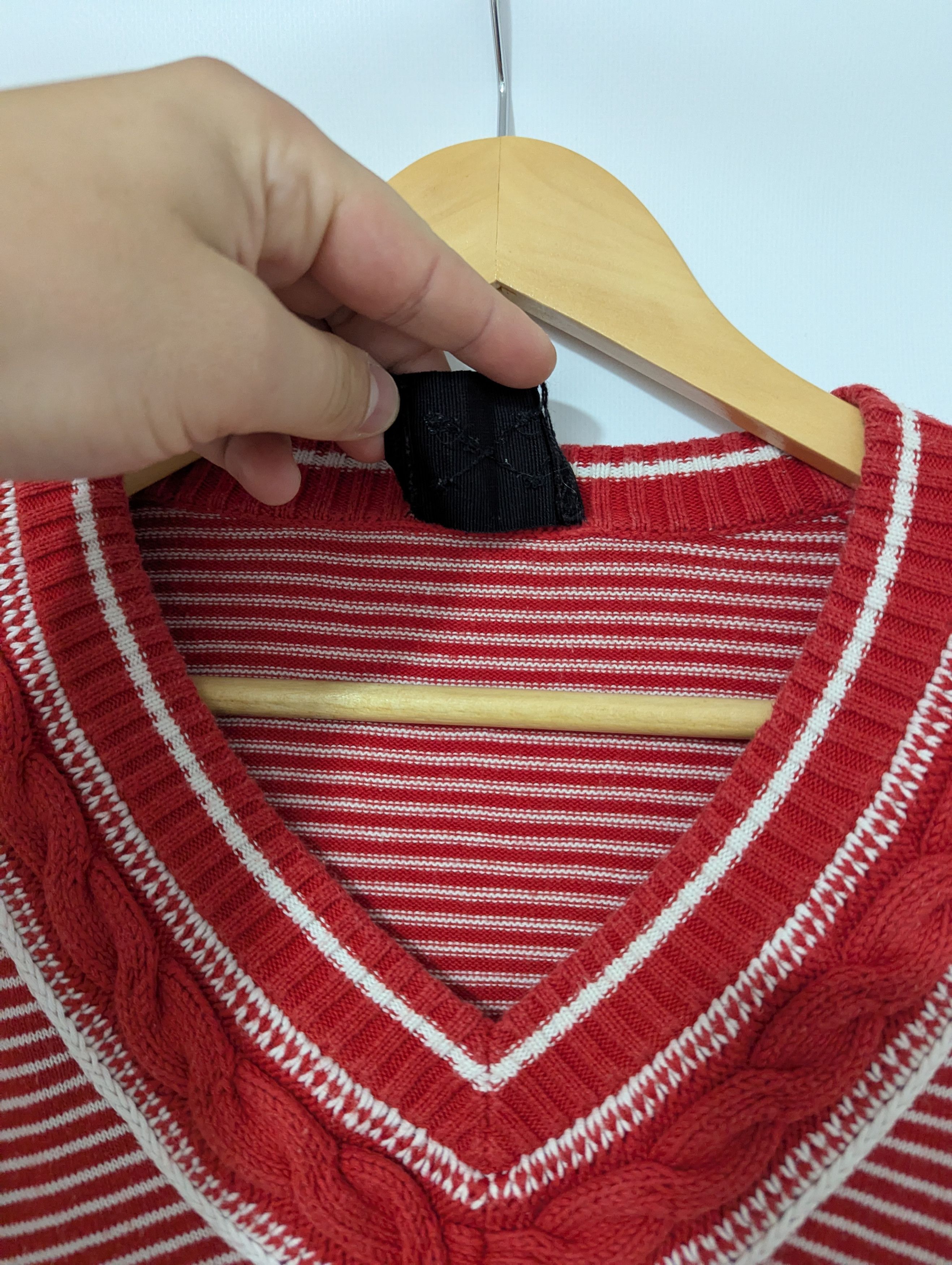 Dolce & Gabbana × Vintage D&G Dolce & Gabbana Vintage Stripped Woman's Knit Sweater Size L / US 10 / IT 46 - 5 Thumbnail