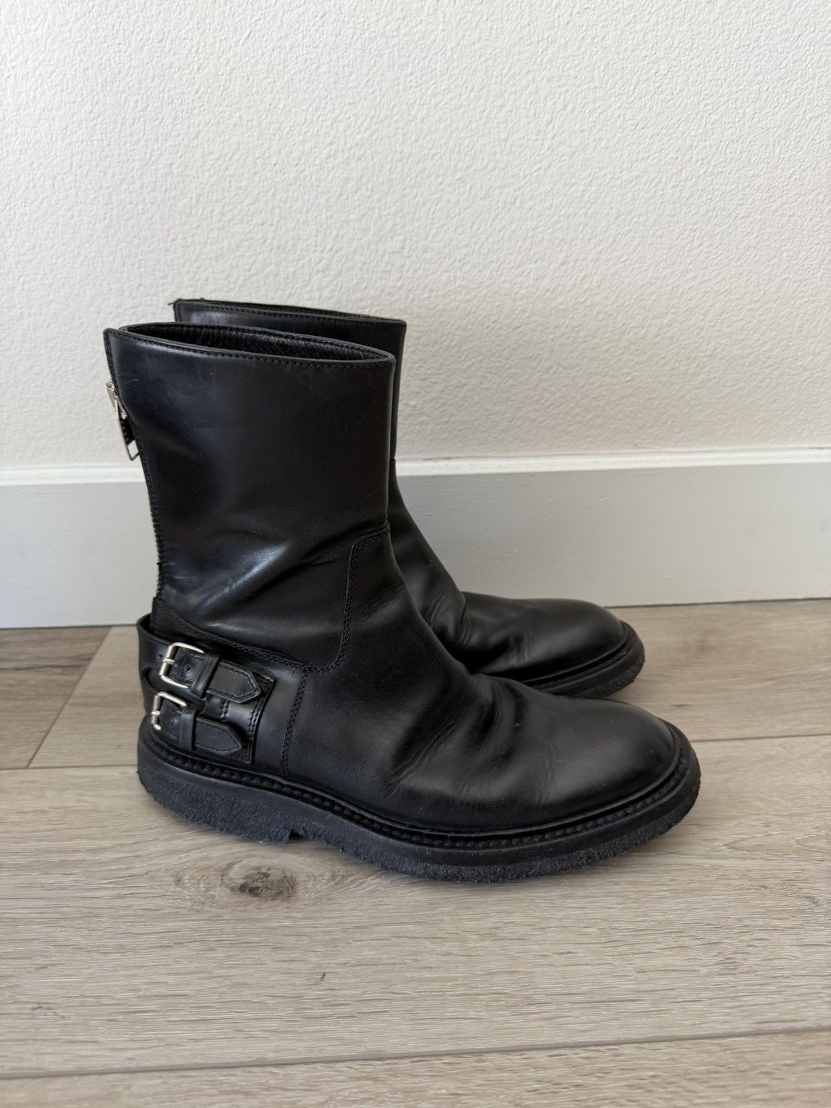 Dior AW07 Navigate Back Zip Strap Boots 40 Size US 8.5 / EU 41-42 - 1 Thumbnail
