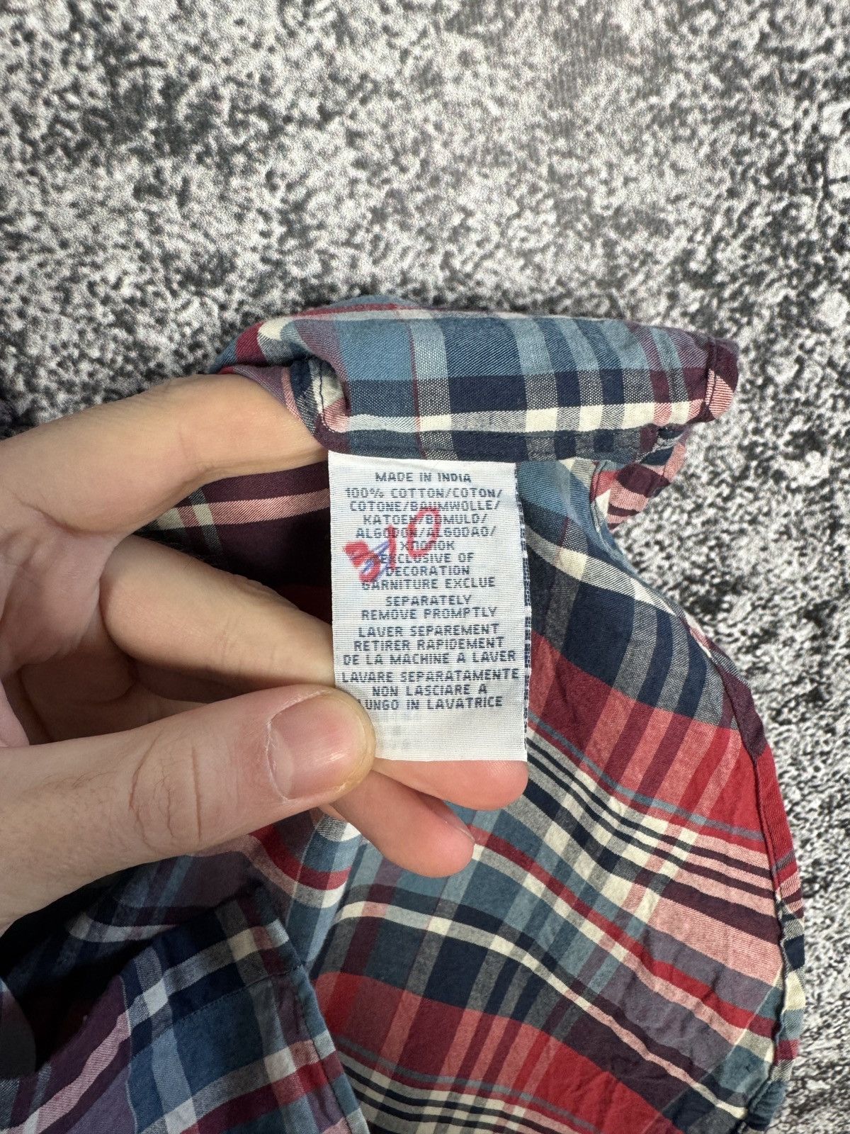 Polo Ralph Lauren Polo Ralph Lauren Long Sleeve Plaid Shirt Button Up Size S Size US S / EU 44-46 / 1 - 8 Thumbnail