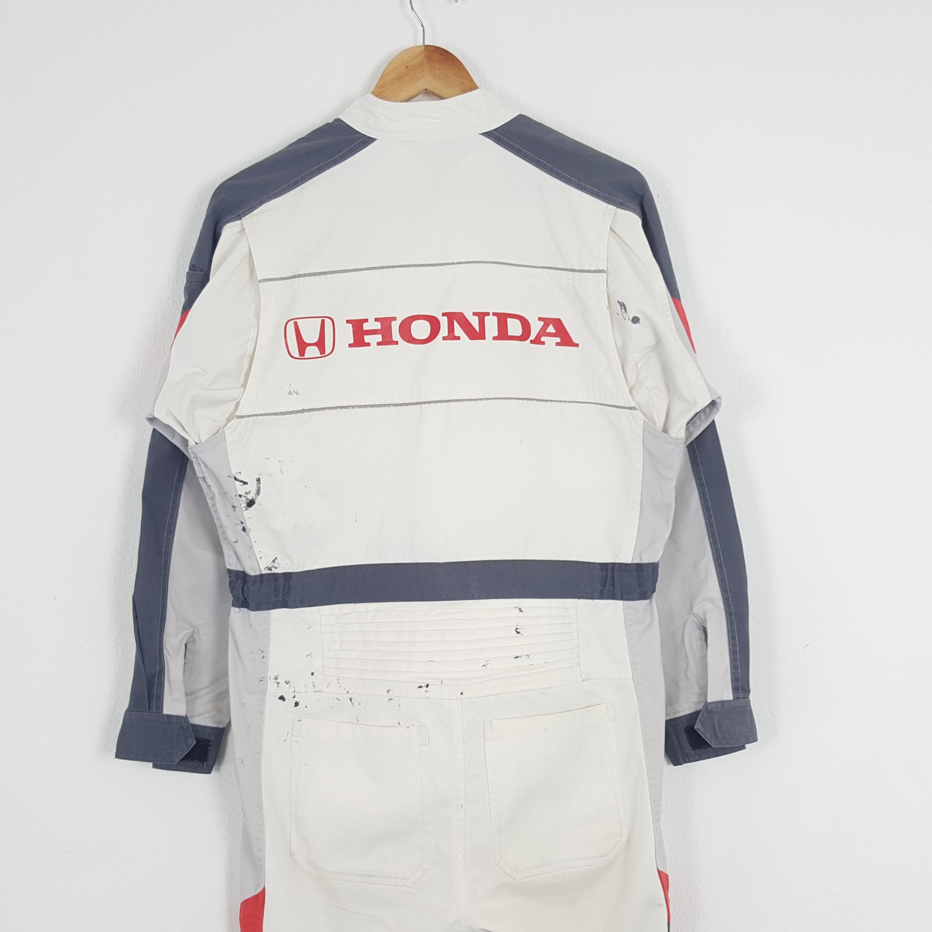 Honda × Vintage Vintage Honda Racing Japanese Motorsports Coverall Jacket Size US M / EU 48-50 / 2 - 2 Thumbnail