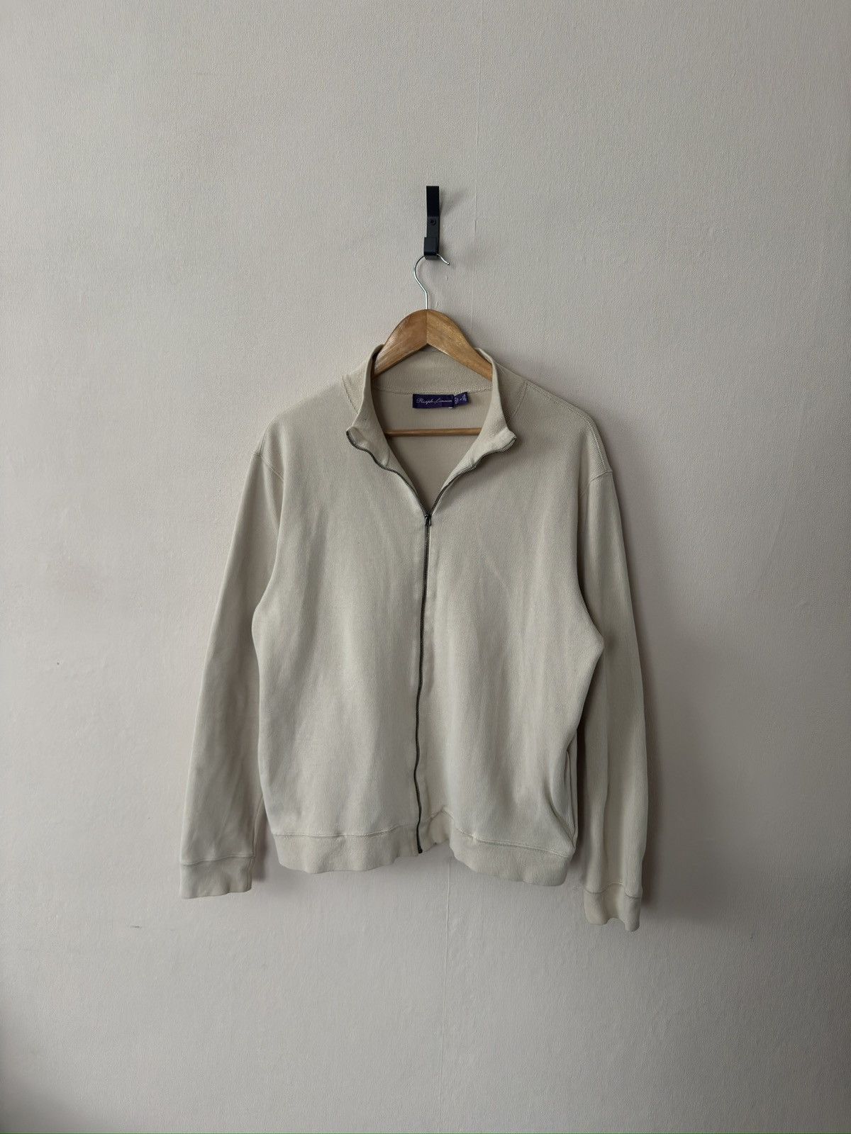 Ralph Lauren Fill Zip Purple Label Sweater