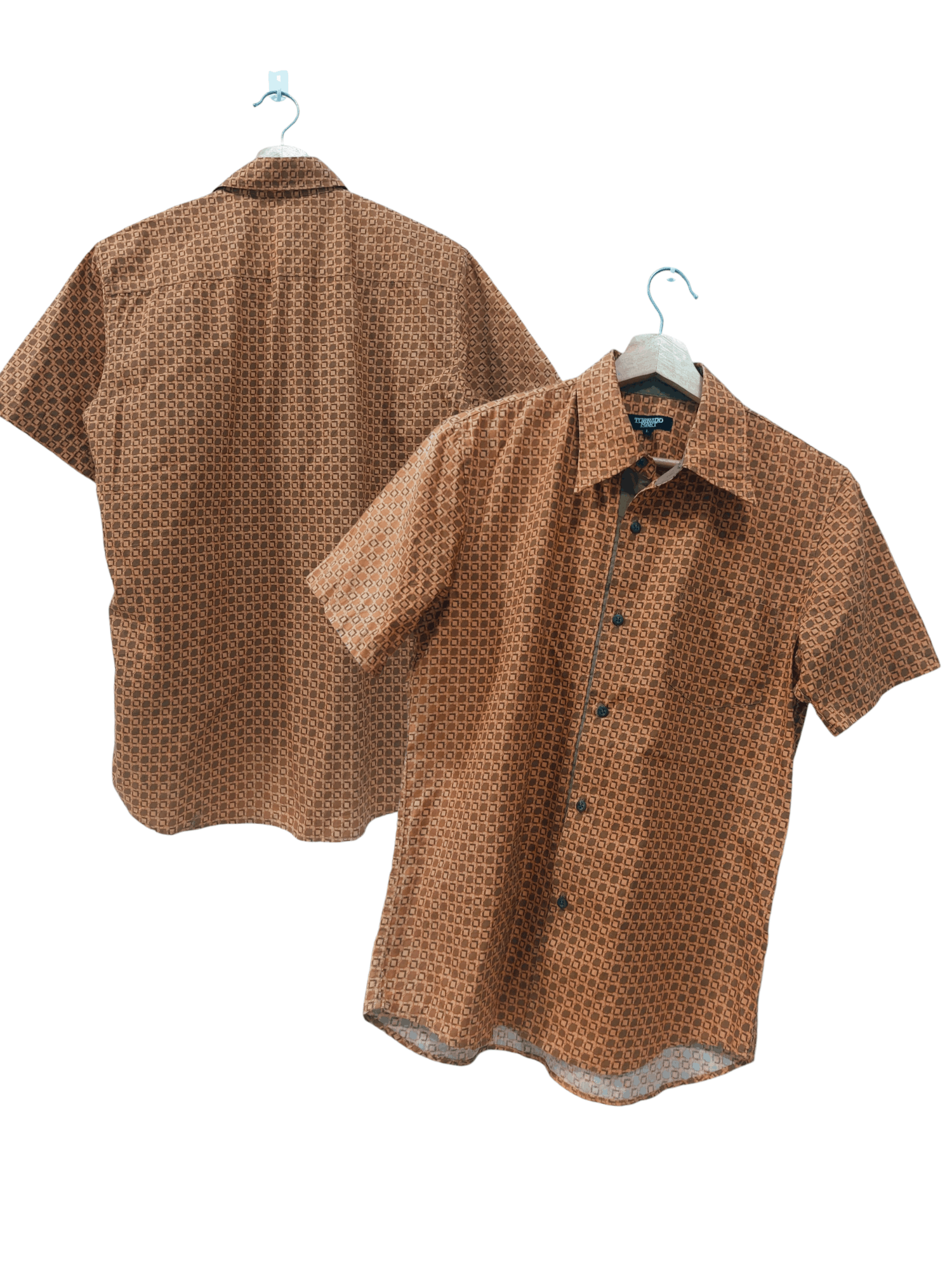 Tornado Mart × Vintage Tornado Mart Japan Monogram Shirt Size US L / EU 52-54 / 3 - 1 Thumbnail