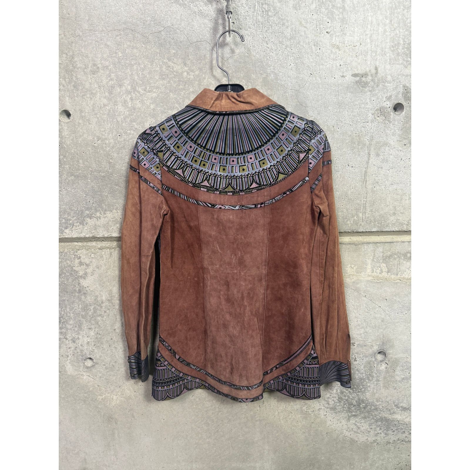 Roberto Cavalli Roberto Cavalli for Crissa 70's Leather Jacket Size US S / EU 44-46 / 1 - 2 Thumbnail