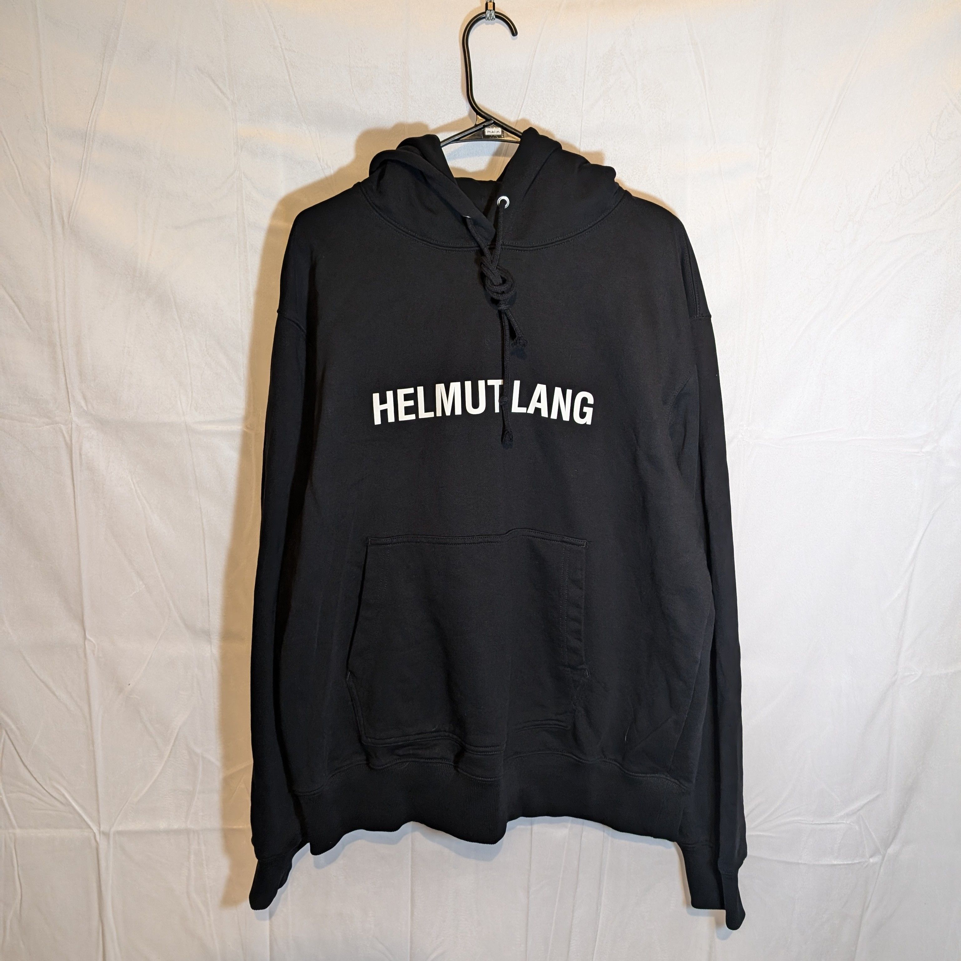 Helmut Lang Core Logo Hoodie Size US XL / EU 56 / 4 - 1 Thumbnail