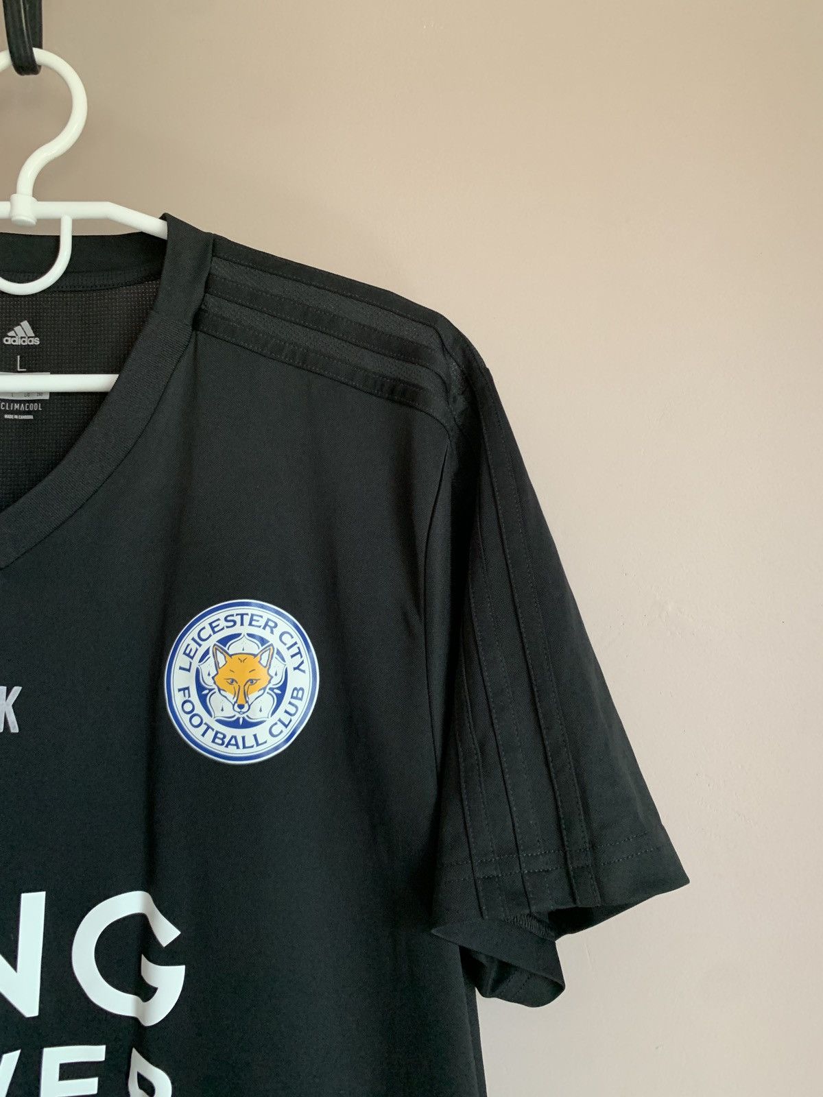 Adidas Leicester City 2018 Football Shirt Adidas Soccer Jersey Sz L Size US L / EU 52-54 / 3 - 4 Thumbnail