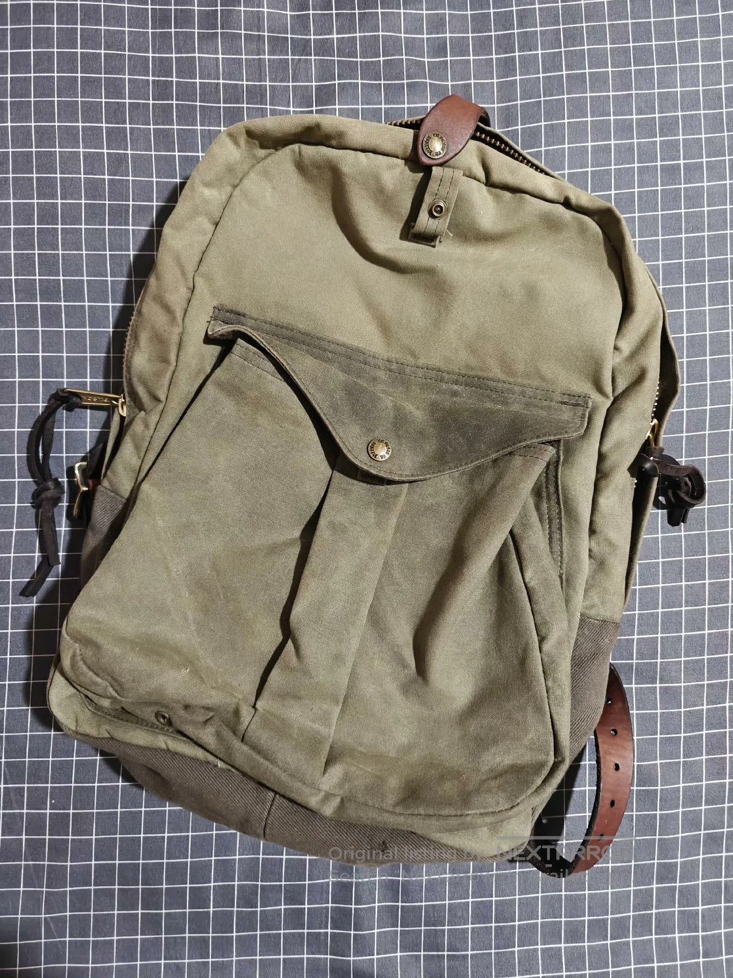 Filson Filson 70307 Waxed Canvas Backpack. Size ONE SIZE - 1 Thumbnail