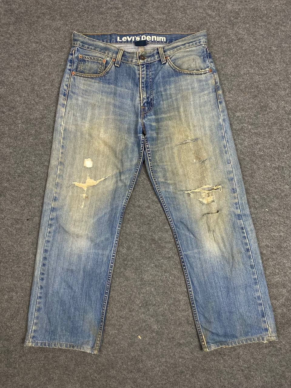 Levi's vintage levis 503 distressed denim nice design Size US 34 / EU 50 - 6 Thumbnail