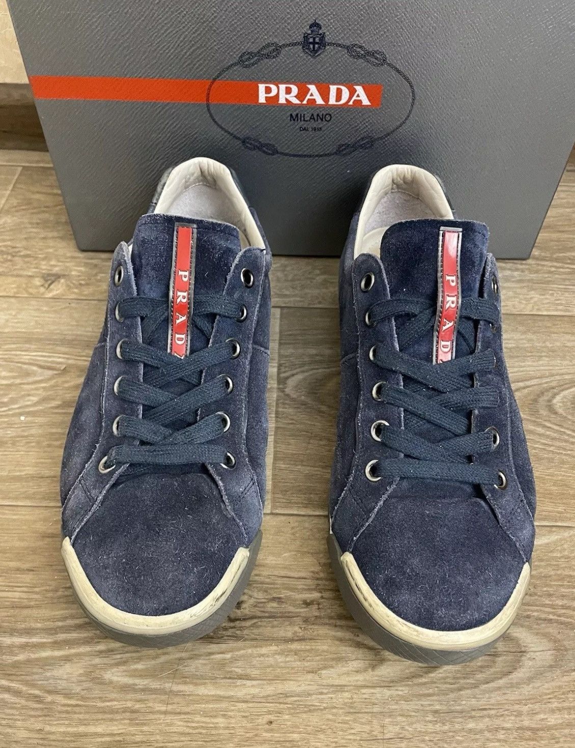 Prada Prada sneakers size 10,5 Size US 10.5 / EU 43-44 - 4 Thumbnail