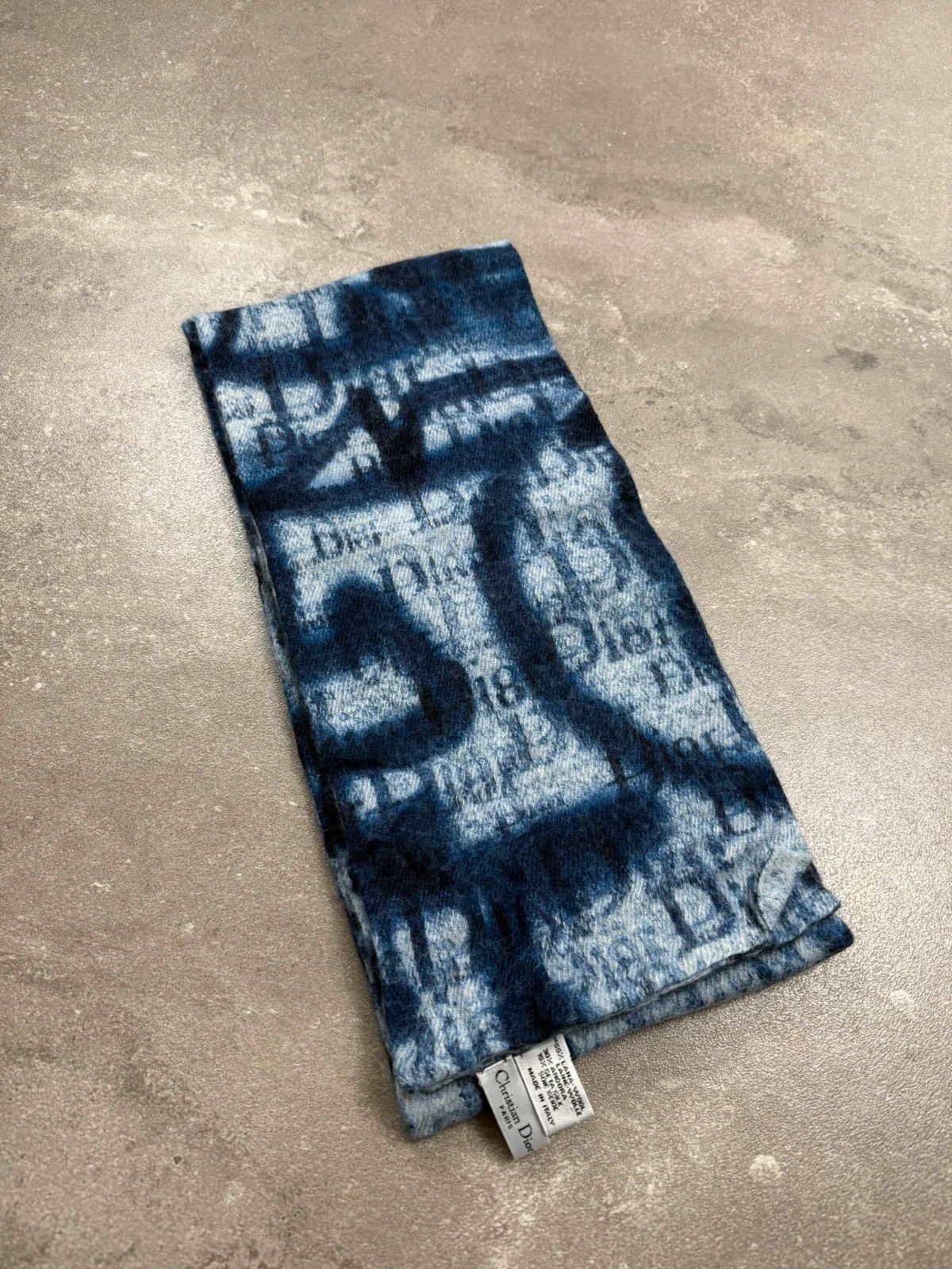 Dior Christian Dior scarf vintage laine wool luxury monogram Size ONE SIZE - 6 Thumbnail