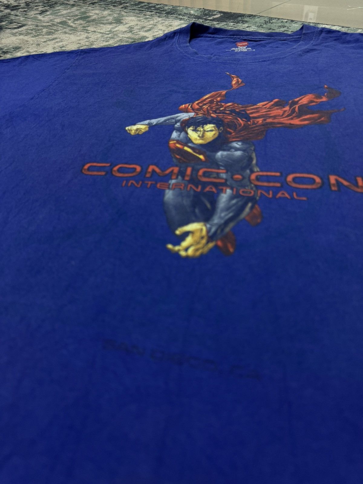 Marvel Comics × Vintage 2013 COMIC CON SAN DIEGO SUPERMAN SHIRT Size US M / EU 48-50 / 2 - 3 Thumbnail