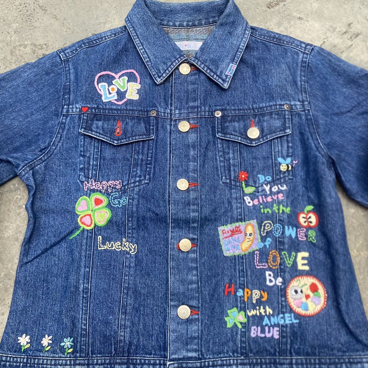Angel Blue Angel Blue Embroidered Denim jacket Size US M / EU 48-50 / 2 - 5 Thumbnail