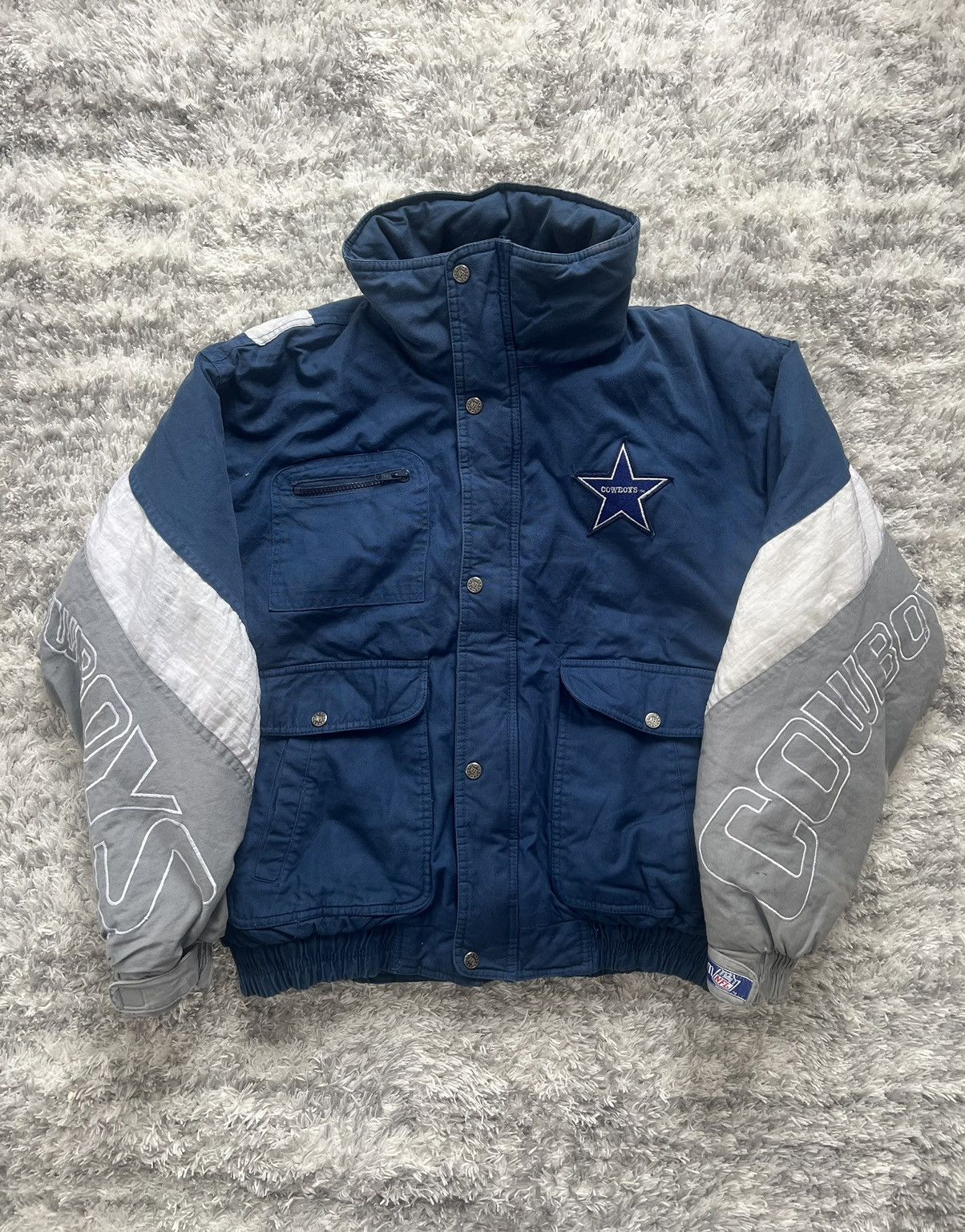 NFL × Sports Specialties Vintage NFL Dallas Cowboys Triple FAT Goose Down Jacket Size US L / EU 52-54 / 3 - 1 Thumbnail