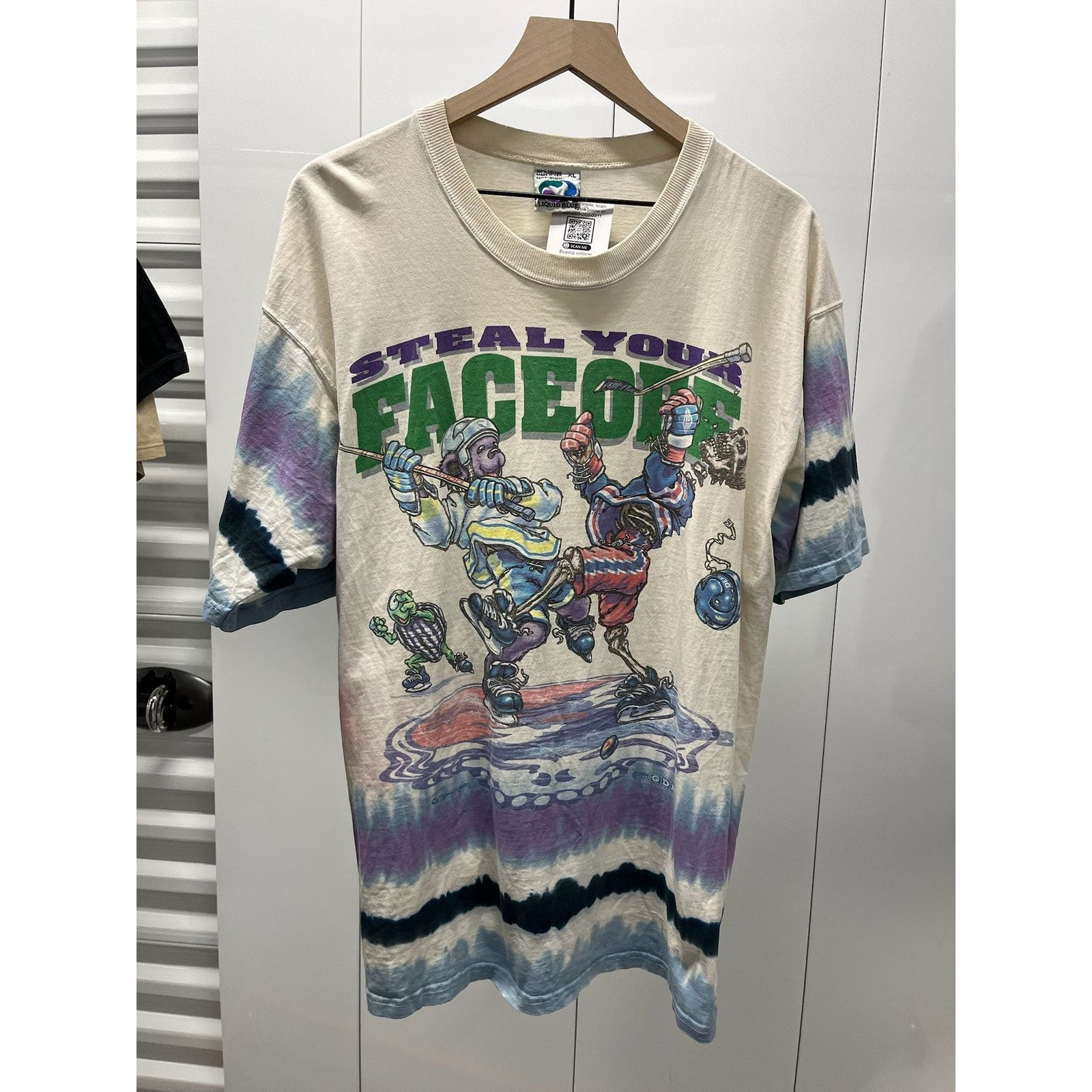 Liquid Blue Grateful Dead Steal Your Faceoff Liquid Blue ORIGINAL Size US XL / EU 56 / 4 - 1 Thumbnail