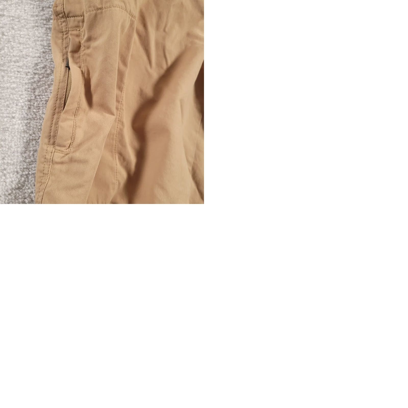 Weatherproof Weatherproof Pants Mens 38/30 Tan Khaki Cargo Zip Pocket Cargo Pants Mens 38 Regular Belt Loops Brown 29 In Inseam Size US 38 / EU 54 - 9 Thumbnail