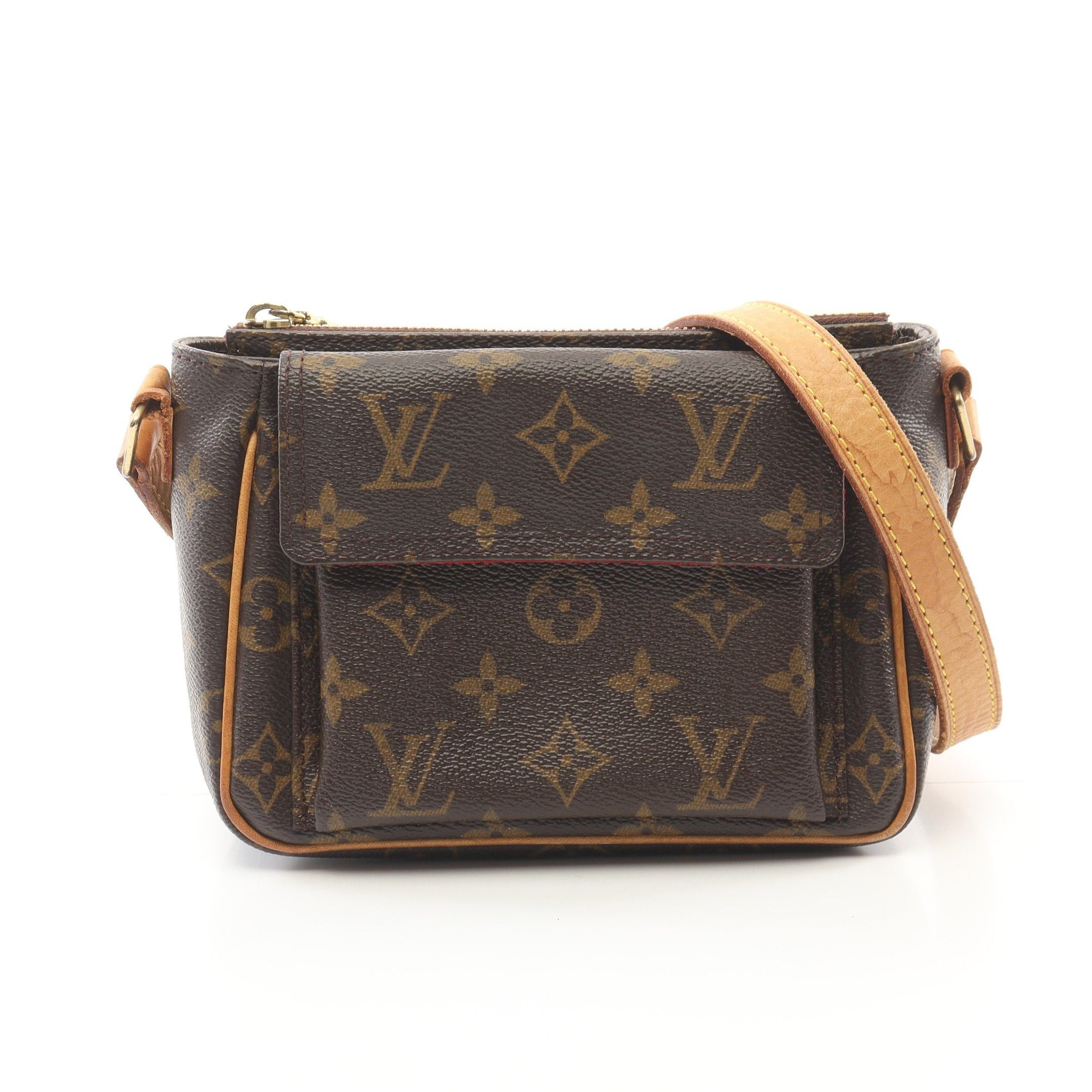 Louis Vuitton Louis Vuitton Viva Cite Pm Monogram Shoulder Bag Leather Brown Size ONE SIZE - 1 Thumbnail
