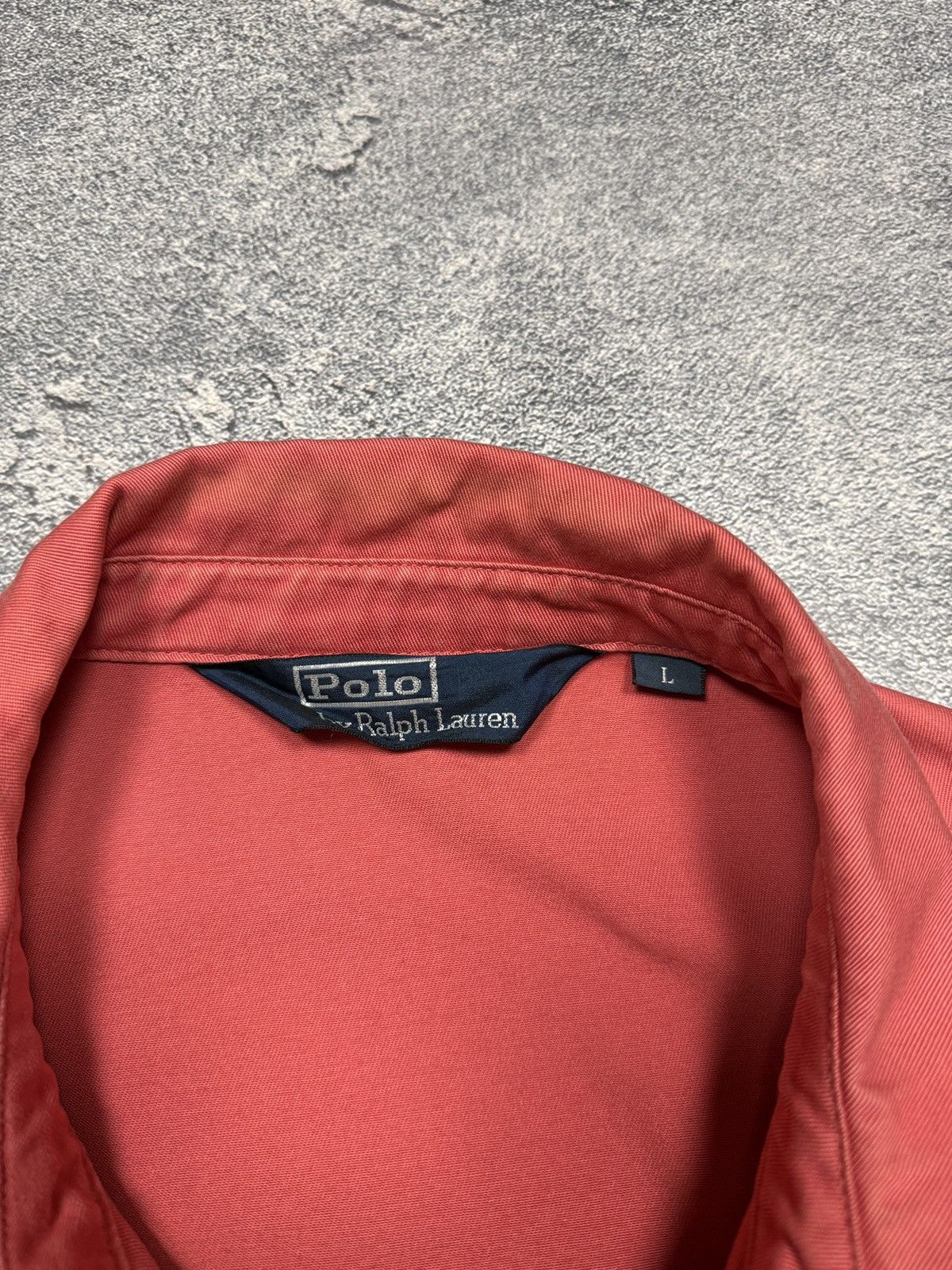 Vintage 1990’s Vintage Faded Polo Ralph Lauren Pink Jacket Size US XL / EU 56 / 4 - 9 Thumbnail