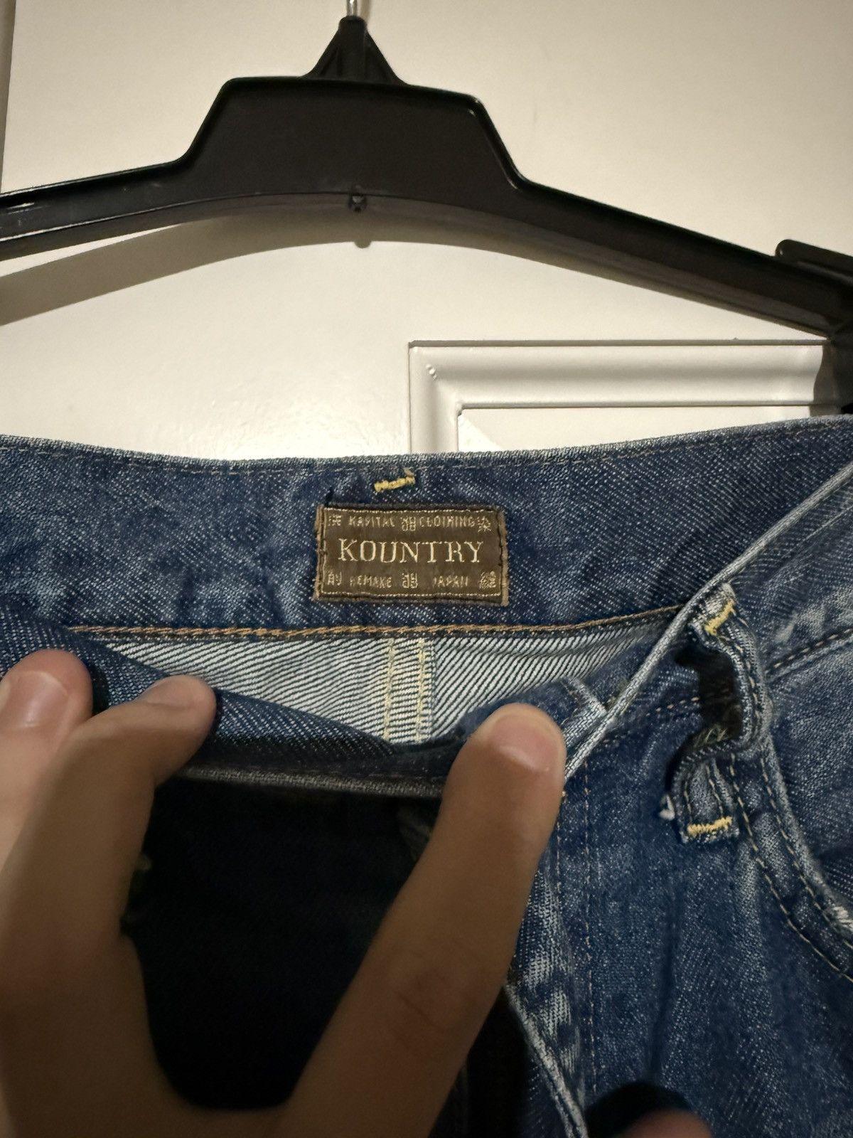 Kapital Kapital Denim Bone Shorts Size US 34 / EU 50 - 3 Thumbnail