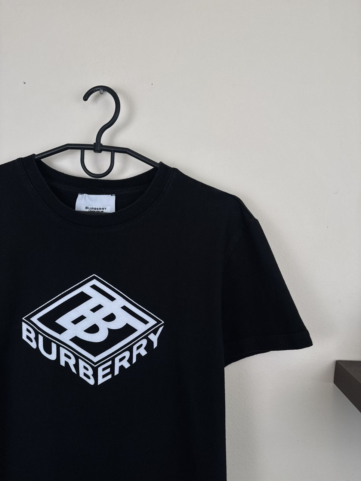 Burberry Burberry Ellison TB T shirt Man Black L Burberry type Cotton Size US L / EU 52-54 / 3 - 7 Thumbnail