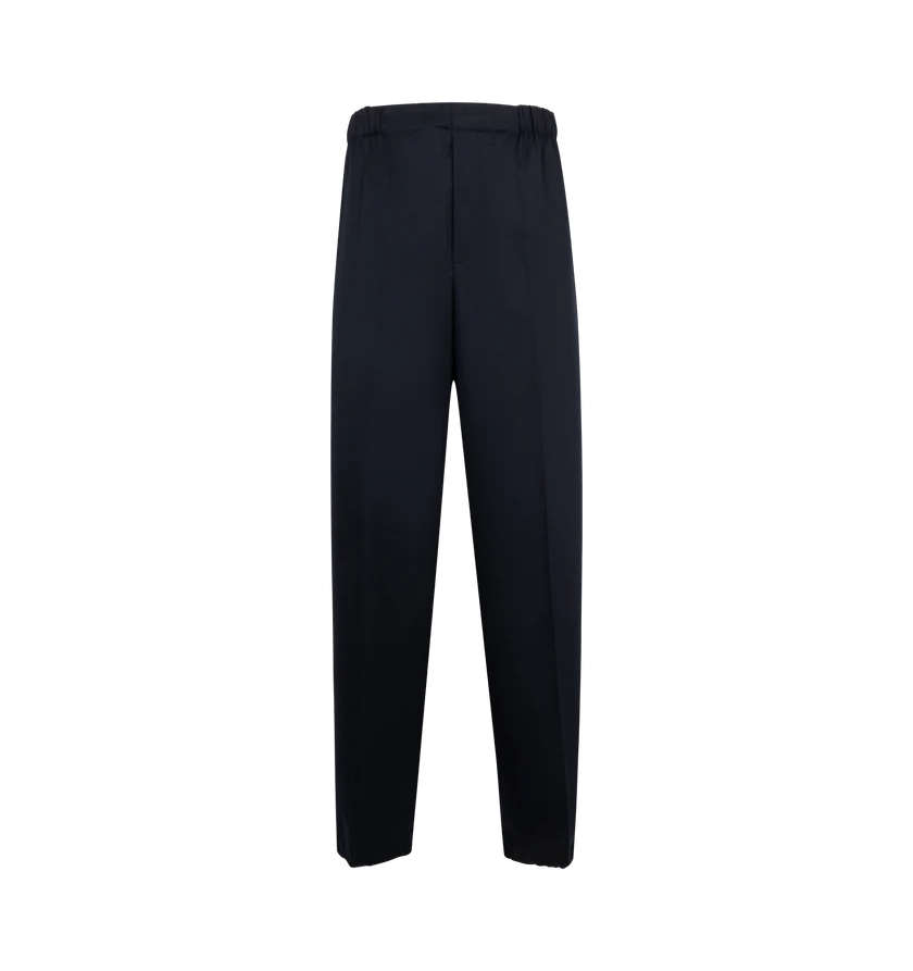 Jacquemus o1h1sh11225 Gio Pant in Nevy Blue Size US 34 / EU 50 - 1 Thumbnail