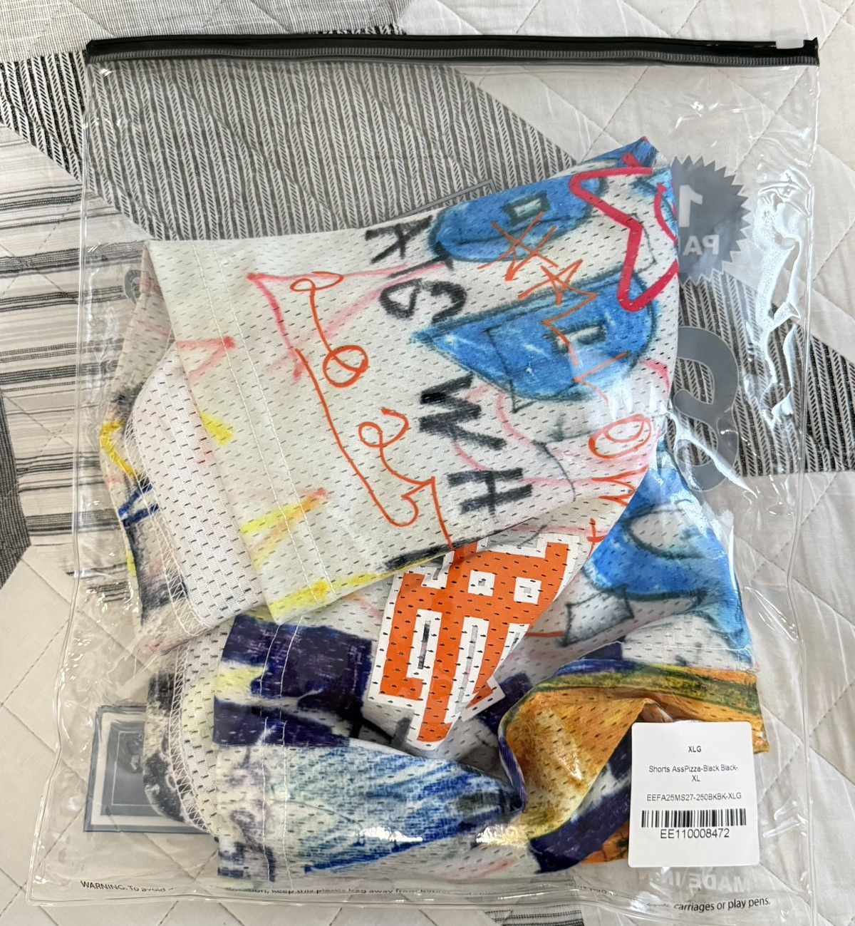 Asspizza × Eric Emanuel Eric Emanuel X Asspizaa Halloween Short Size US 34 / EU 50 - 6 Thumbnail