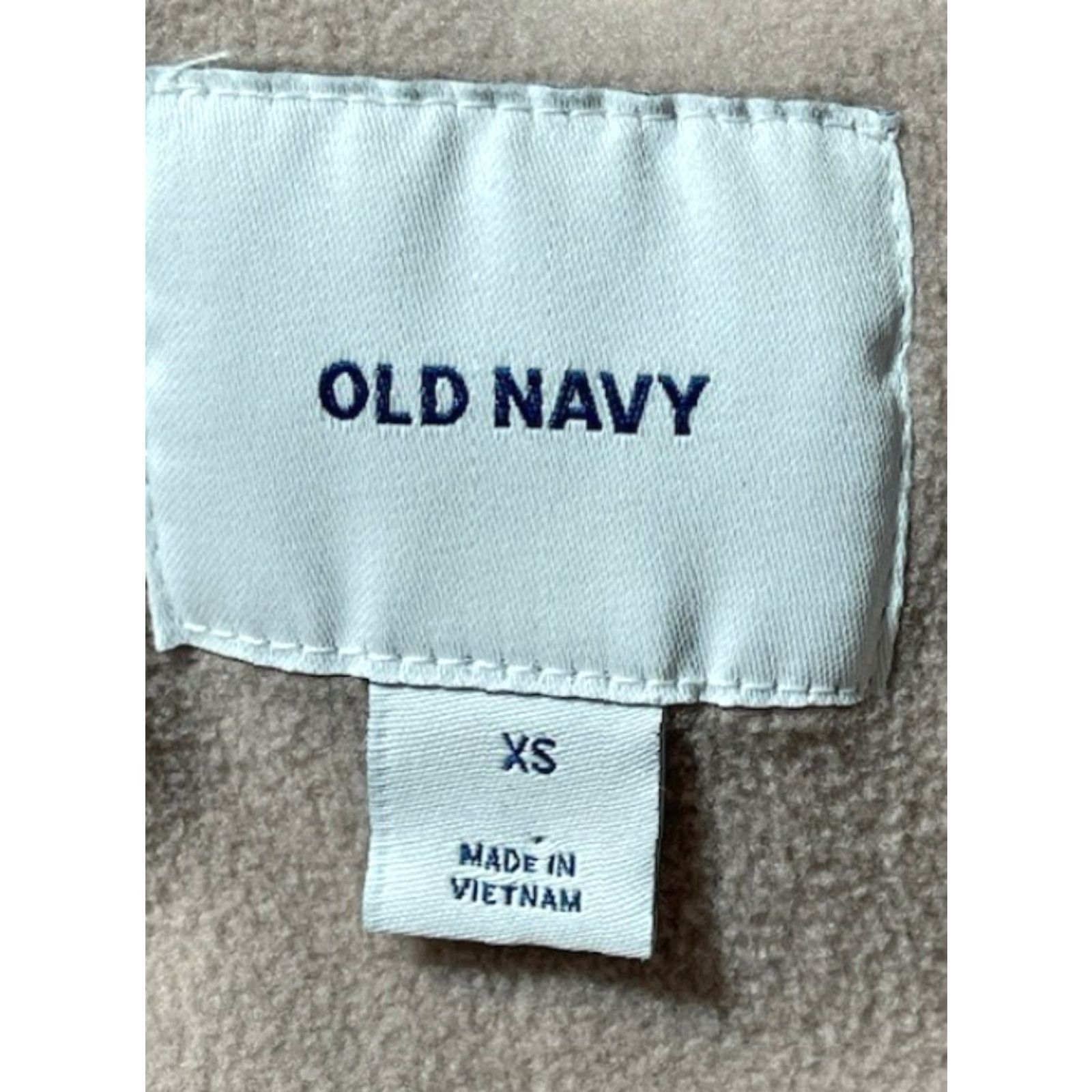 Old Navy Old Navy Vest Womens XS Full Zip Lined Sleeveless Mock Neck Beige Puffer Jacket Classic Outdoor Preppy Casual Travel Womens Bag? Size XS / US 0-2 / IT 36-38 - 5 Thumbnail