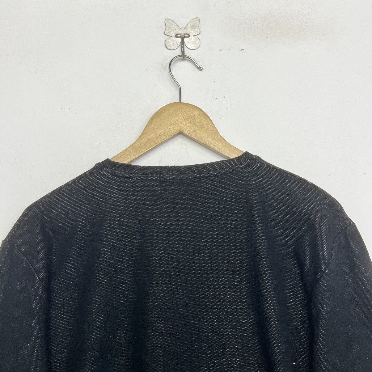 Calvin Klein CALVIN KLEIN MINIMALIST V NECK LONGSLEEVE SHIRT Size US L / EU 52-54 / 3 - 5 Thumbnail