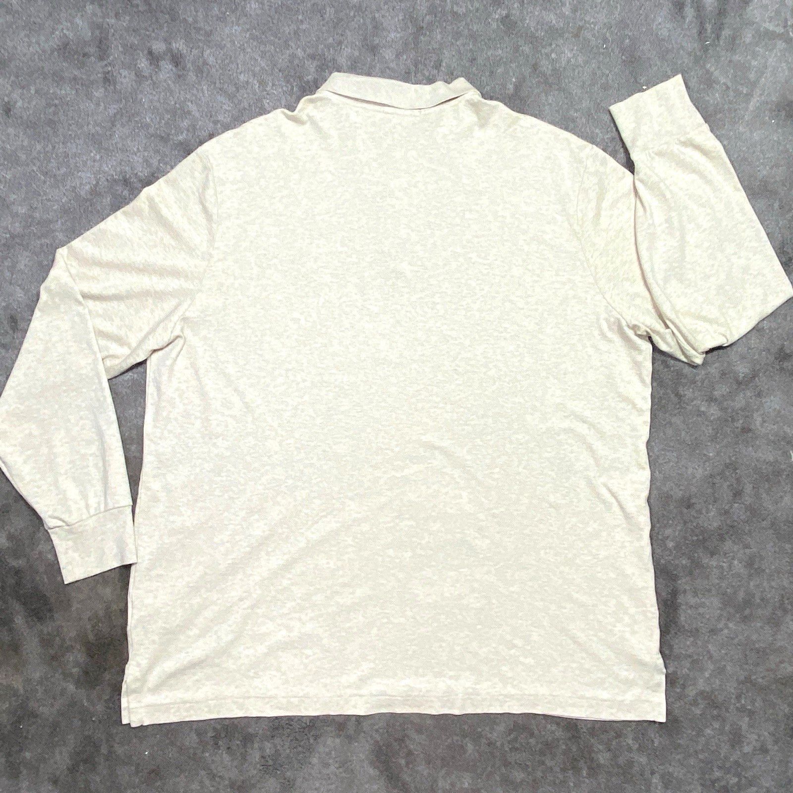 Polo Ralph Lauren Polo Ralph Lauren Tan Long Sleeve Button Up Polo Shirt Size US XXL / EU 58 / 5 - 3 Thumbnail
