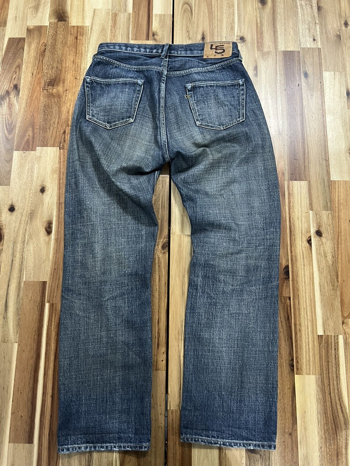 45rpm Vintage 45RPM Selvedge Denim Jeans Size US 30 / EU 46 - 3 Thumbnail