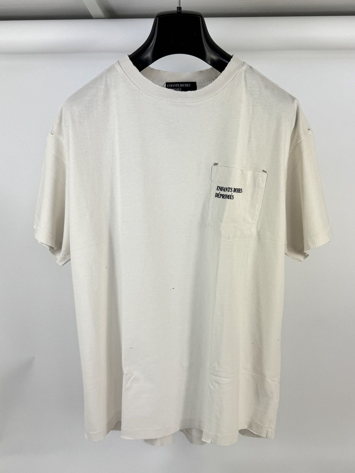 Enfants Riches Deprimes LOGO PRINT DISTRESSED T-SHIRT Size US M / EU 48-50 / 2 - 1 Thumbnail