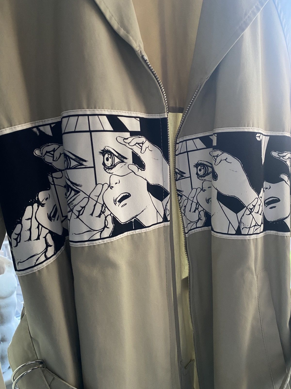 Prada Prada SS18 Comic Graphic Trench Mac Coat Size US M / EU 48-50 / 2 - 3 Thumbnail