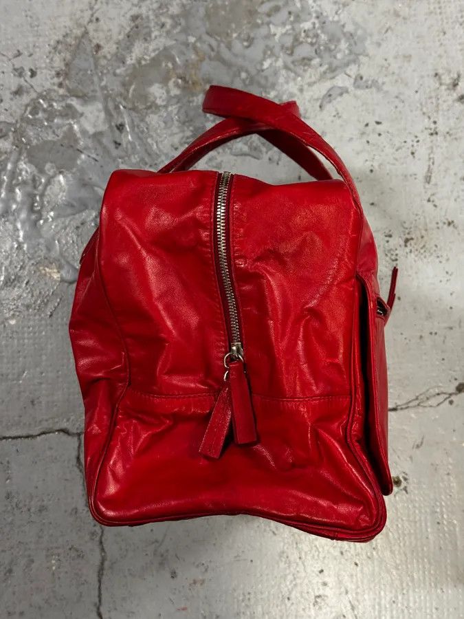 Jil Sander Jil Sander Red Tactical Multi-Pocket Handle Bag Size ONE SIZE - 7 Thumbnail