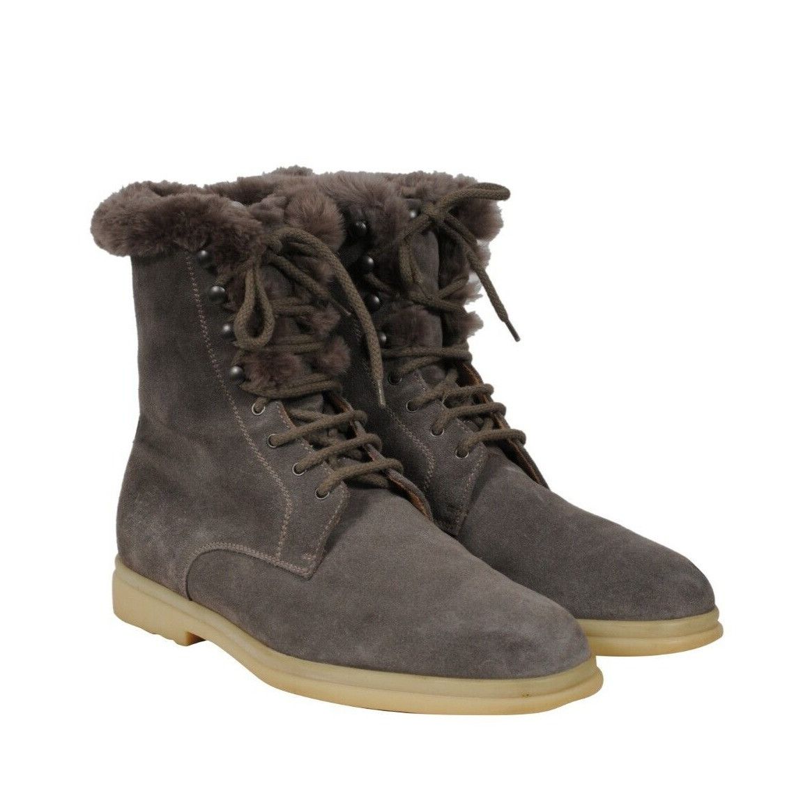 Loro Piana Snow Dream Beaver Fur Lined Boots - 02161 Size US 8 / EU 41 - 12 Thumbnail
