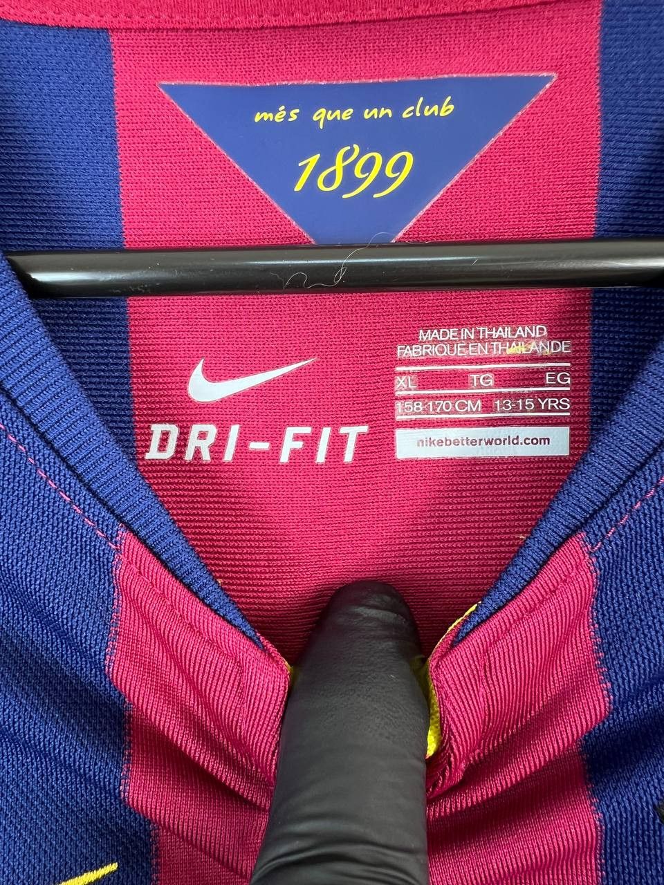 Nike BARCELONA 2014 2015 HOME SHIRT SOCCER NIKE 610792-422 Sz S Size US S / EU 44-46 / 1 - 3 Thumbnail