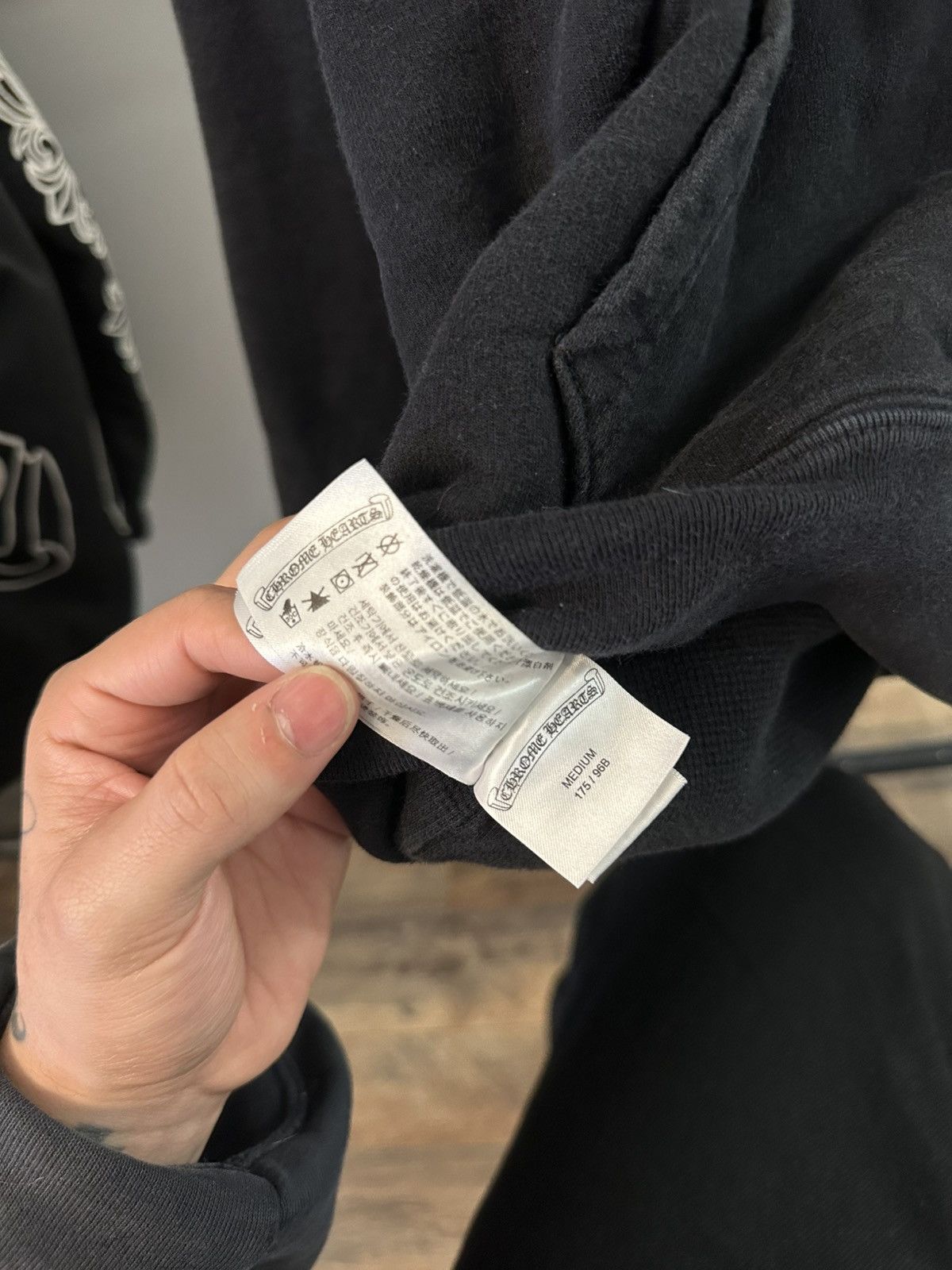Chrome Hearts Vintage Chrome Hearts Thermal Zip Up Size US M / EU 48-50 / 2 - 8 Thumbnail