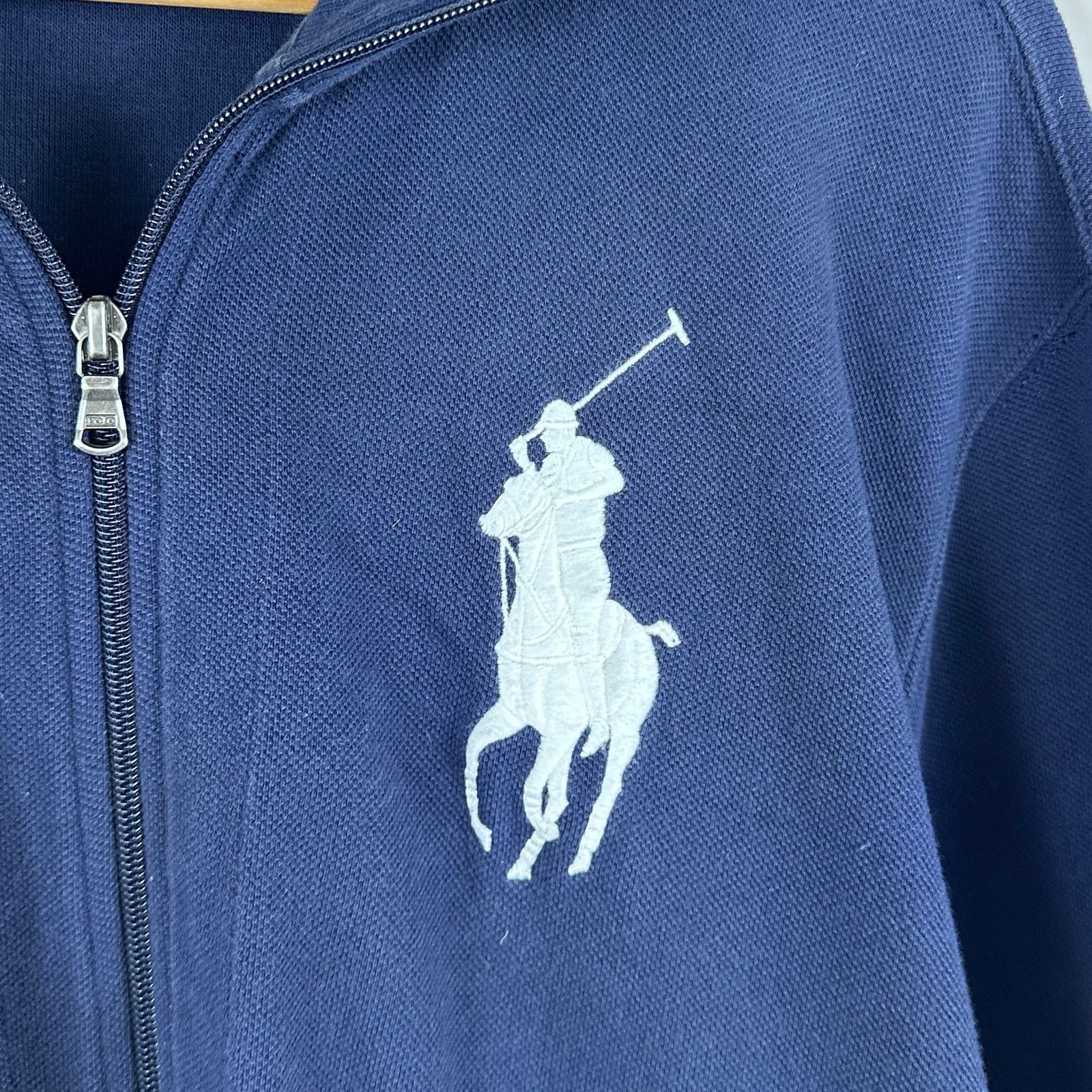 Polo Ralph Lauren Polo Blue Track Jacket Zip-Up Size US XL / EU 56 / 4 - 3 Thumbnail