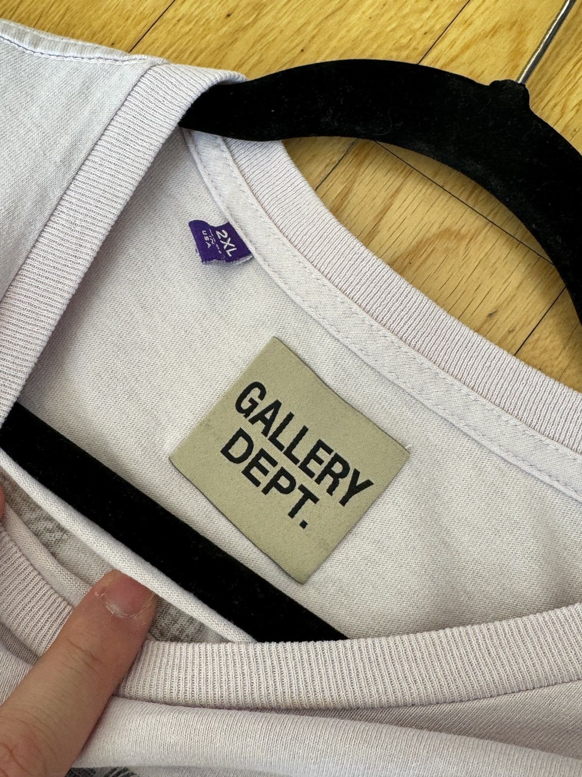 Gallery Dept. Gallery Dept Art Deco Miami Tee Purple 2XL Size US XXL / EU 58 / 5 - 3 Thumbnail