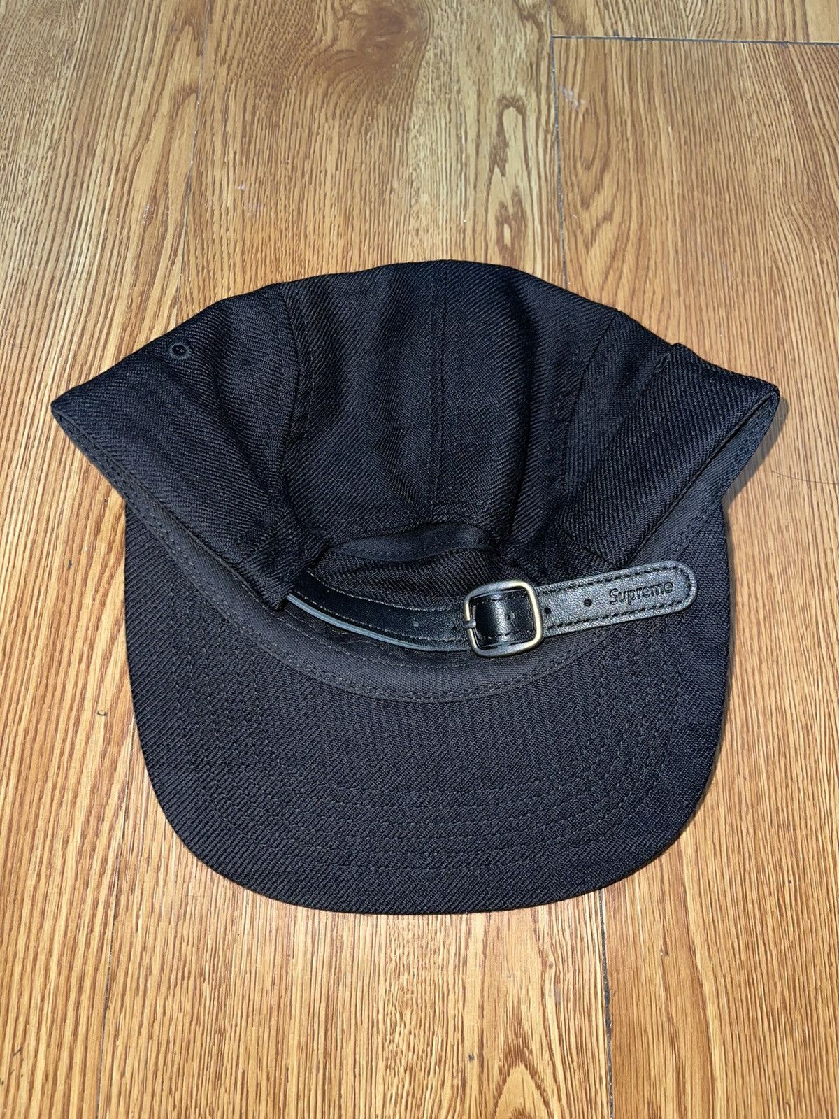 Supreme Lochcarron Camp Cap Black