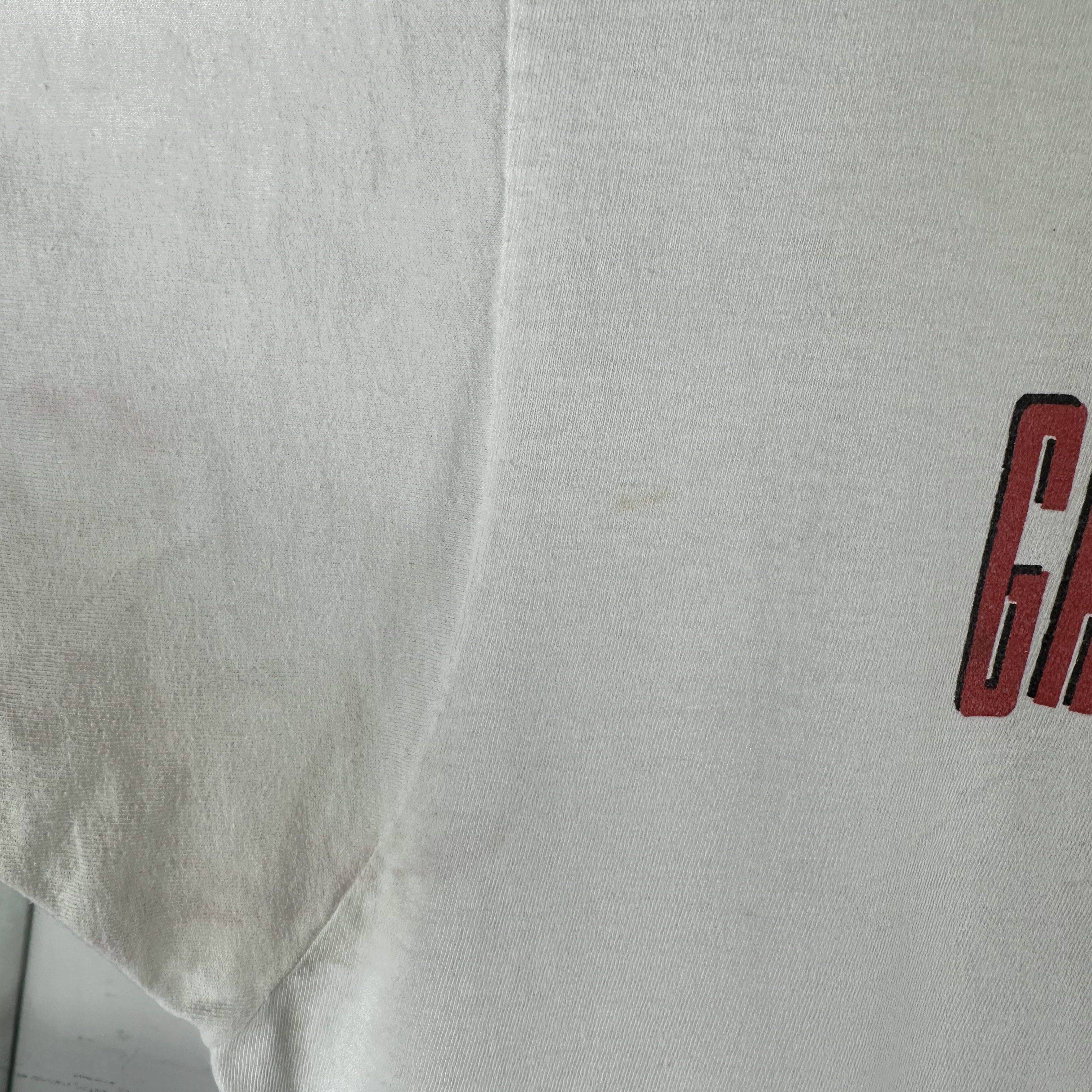 Vintage 1989 Great Balls of Fire! Movie Promo Single Stitch T-Shirt Size US L / EU 52-54 / 3 - 6 Thumbnail