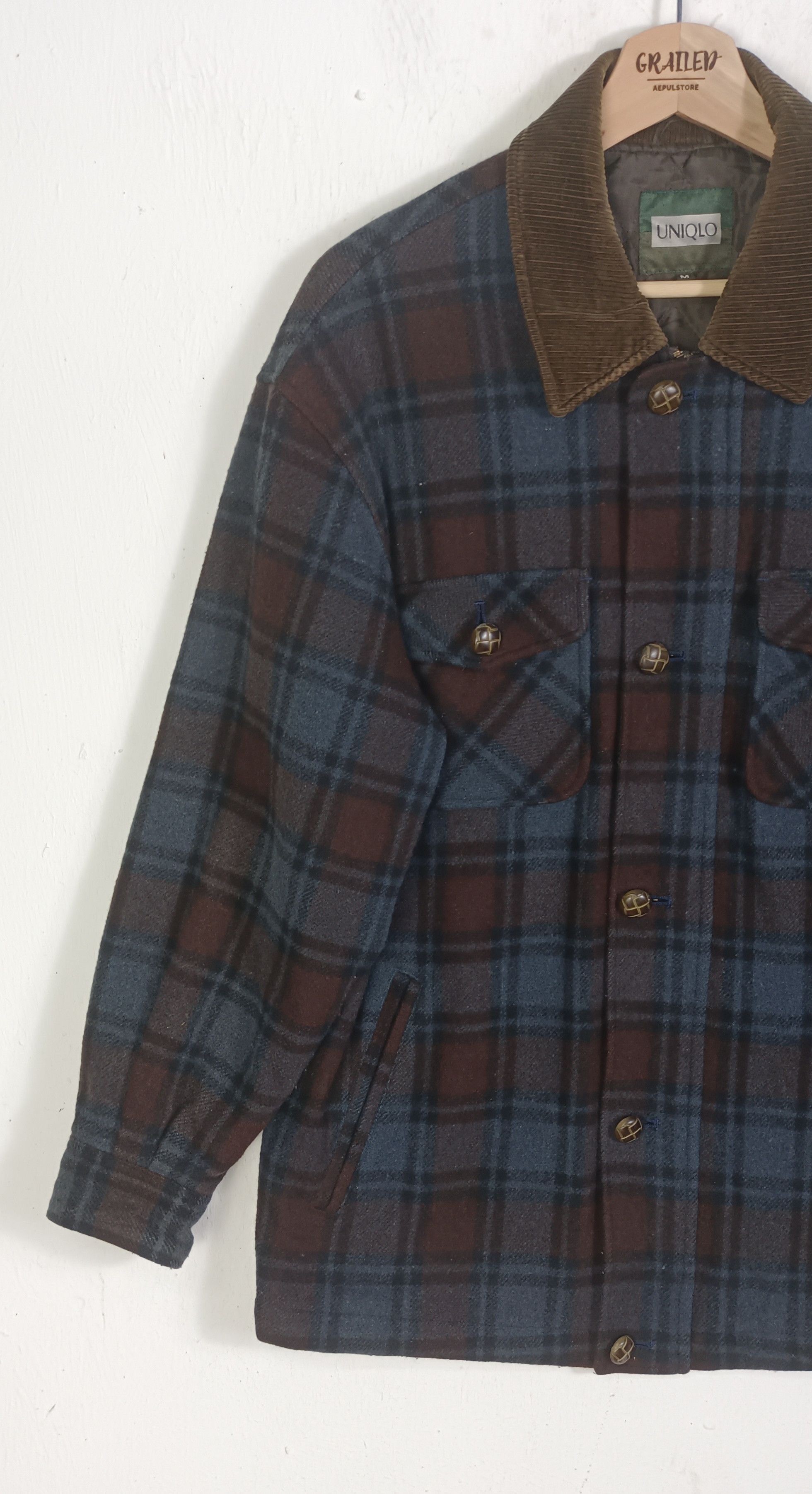 Uniqlo Vintage Uniqlo Wool Blend Miracle Airsense Jacket Size US M / EU 48-50 / 2 - 5 Thumbnail