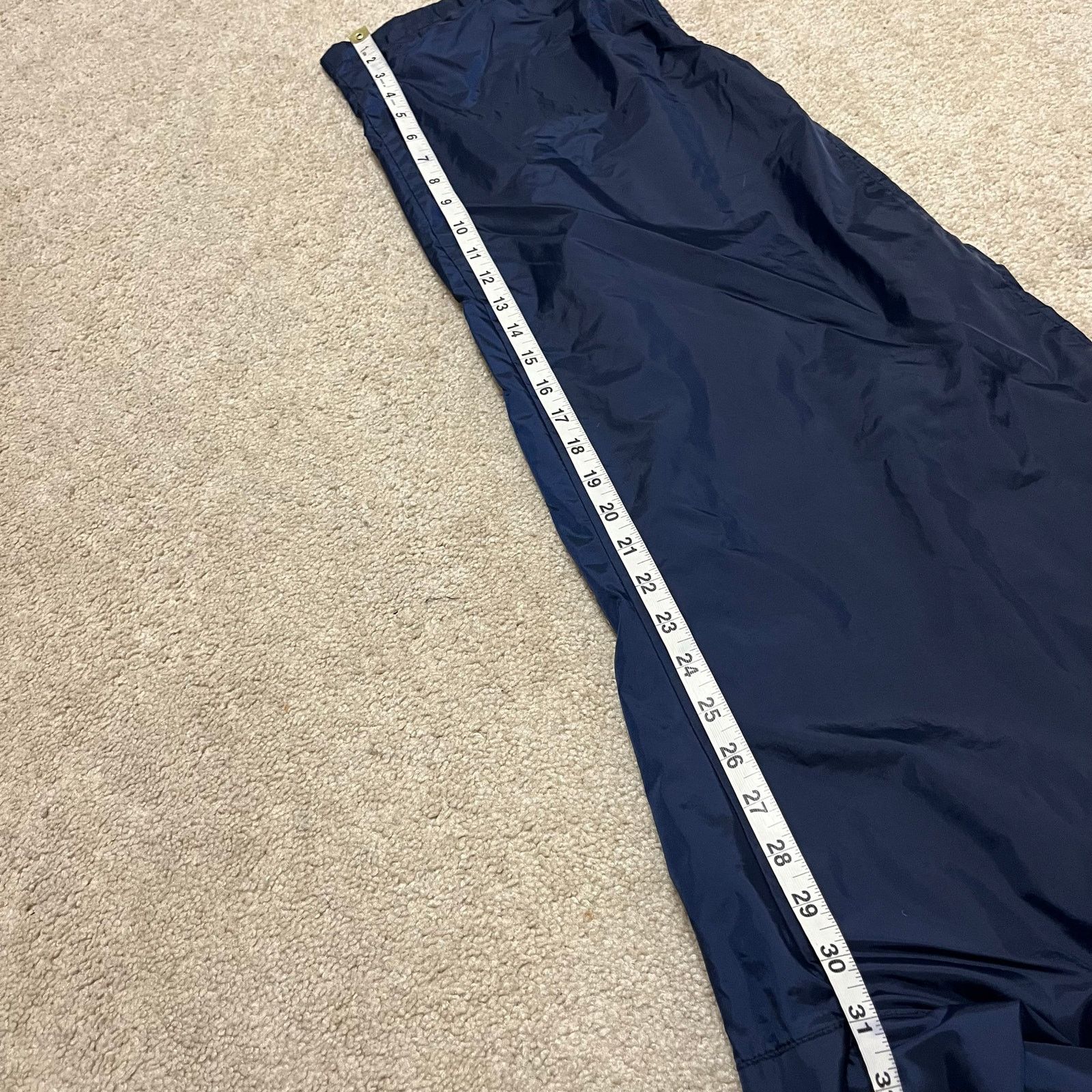 Nike Nike Y2K Baggy Skater Lined Solid Navy Trackpants XL Size US 32 / EU 48 - 7 Thumbnail
