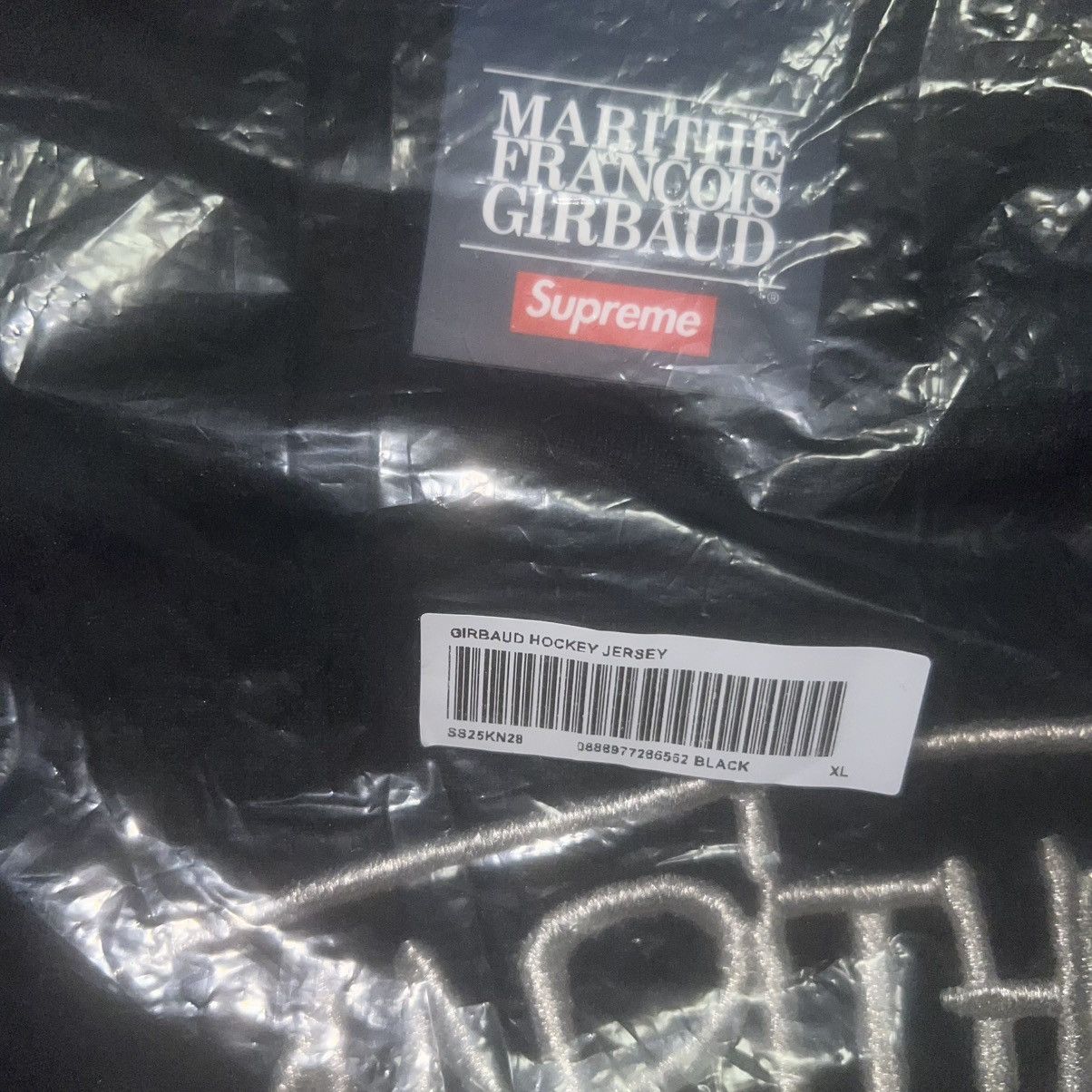 Supreme Supreme Marithe & Francois Girbaud Hockey Jersey Black XL Size US XL / EU 56 / 4 - 5 Thumbnail