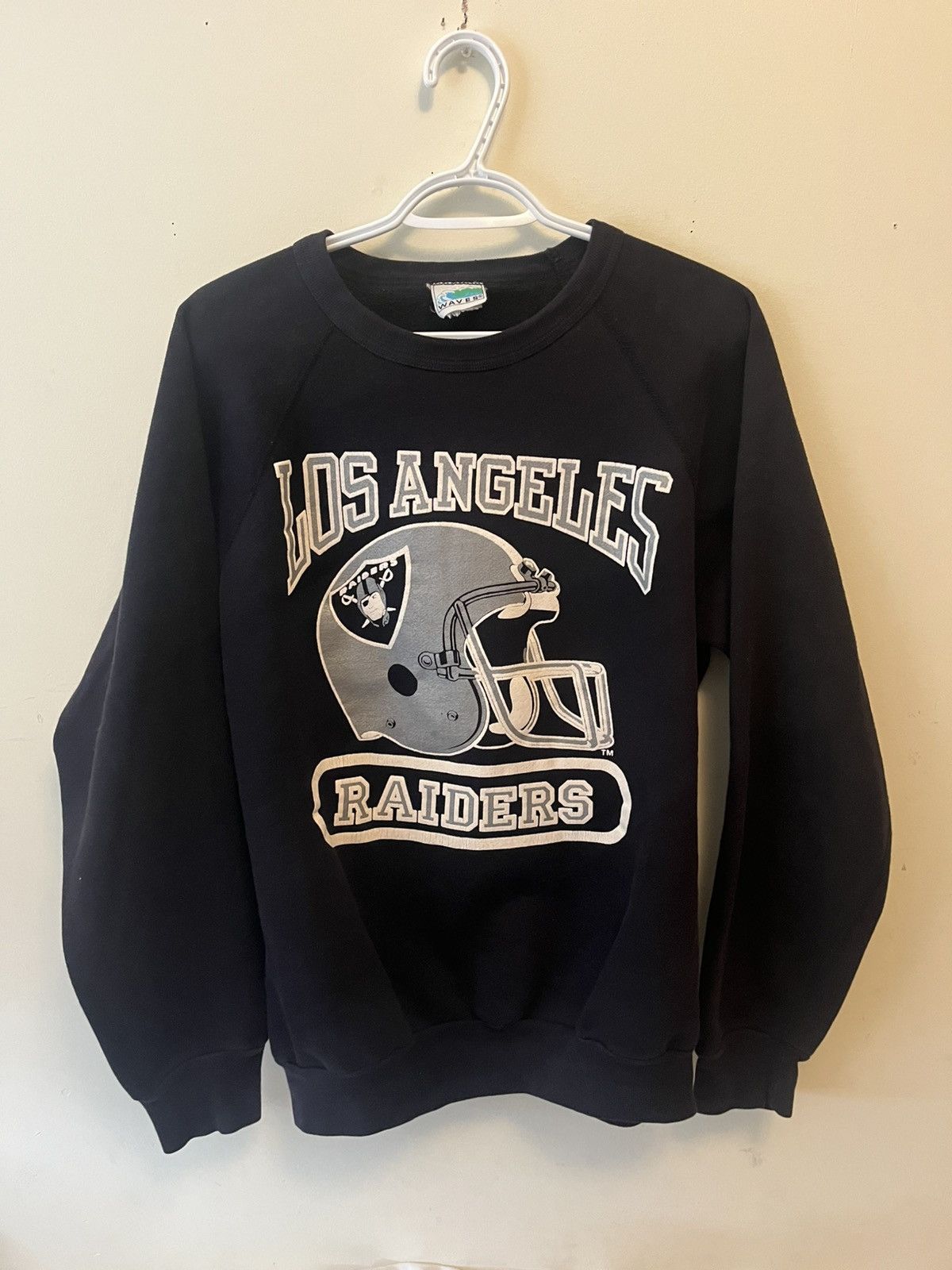 Vintage Vintage 80s Los Angeles Raiders NFL Crewneck Sweatshirt Size US M / EU 48-50 / 2 - 1 Thumbnail