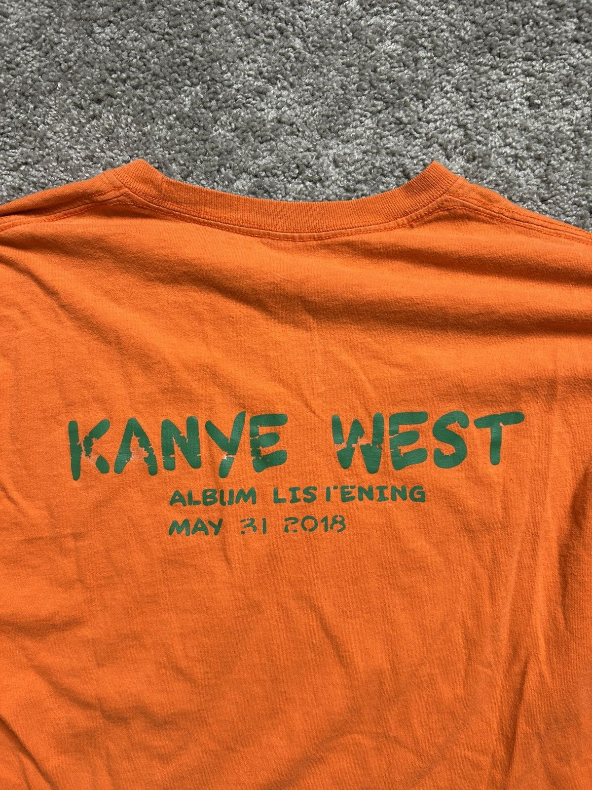 Kanye West Kanye West Wyoming Album Listening Party Long Sleeve Tee Size US L / EU 52-54 / 3 - 6 Thumbnail