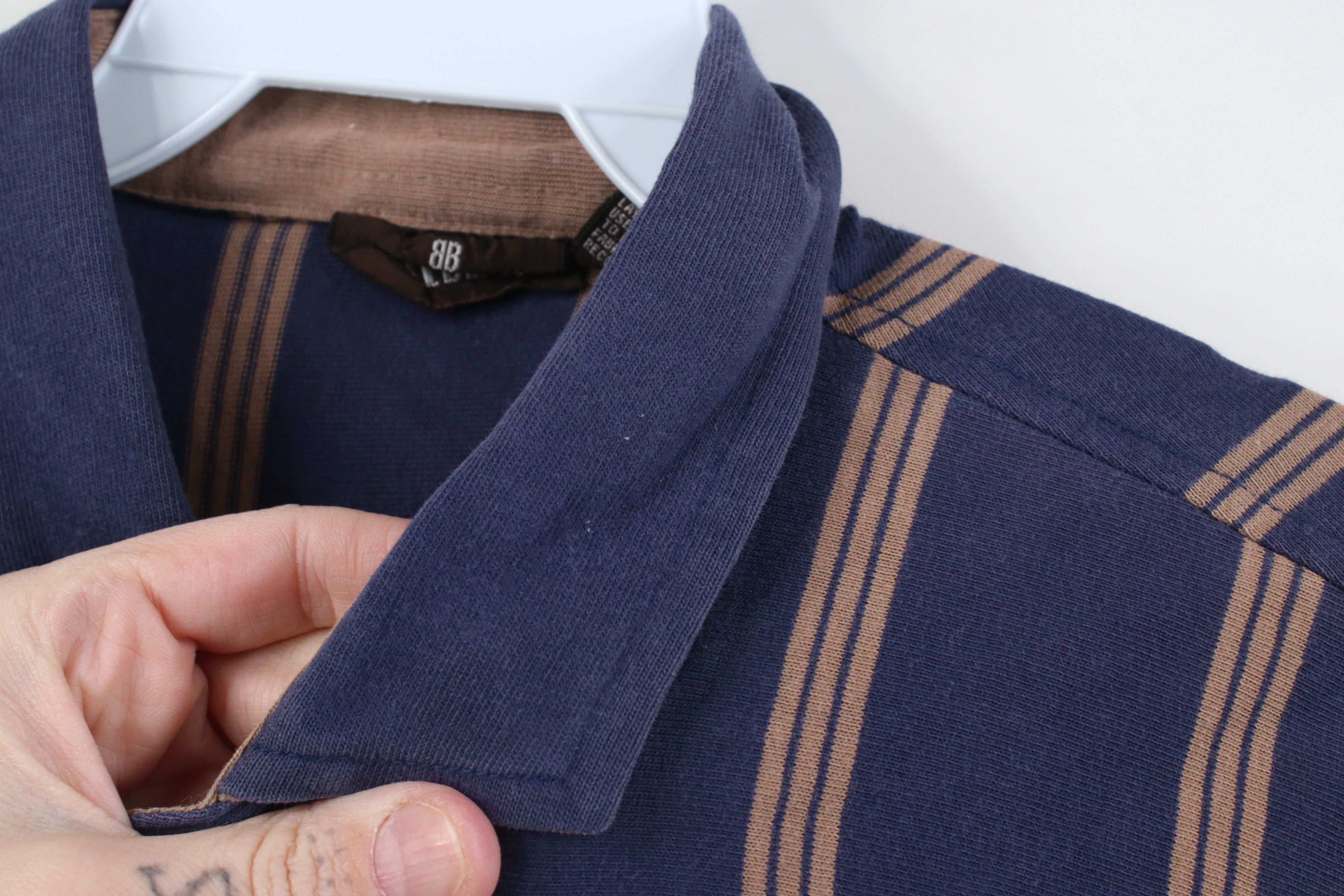 Vintage Vintage 70s 80s Streetwear Knit Golf Polo Shirt Japan Size US L / EU 52-54 / 3 - 6 Thumbnail