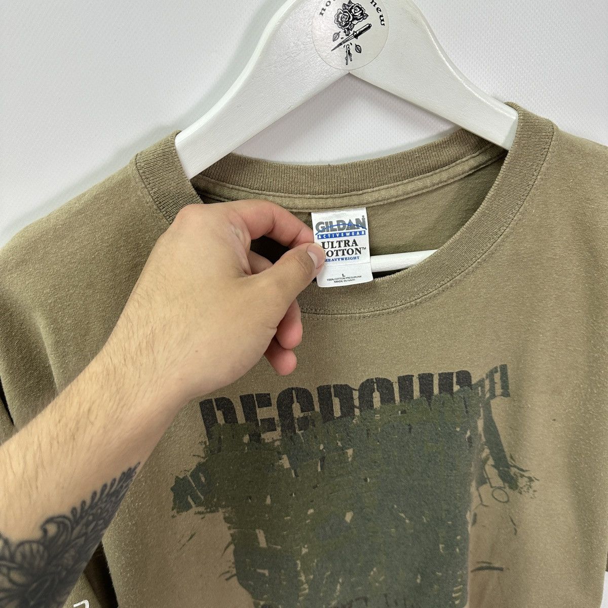 The Game Vintage 00s Socom US Navy PlayStation 2 promo tee y2k Game Size US L / EU 52-54 / 3 - 8 Thumbnail