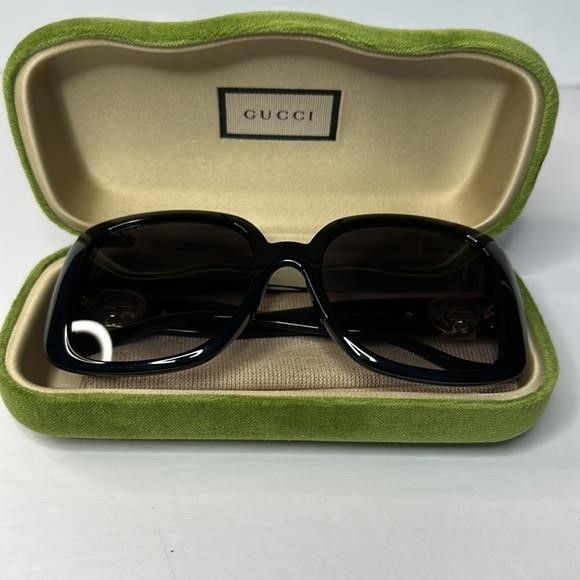 Gucci New Authentic GUCCI Grey Square Ladies Sunglasses GG1029SA 0 Size ONE SIZE - 6 Thumbnail