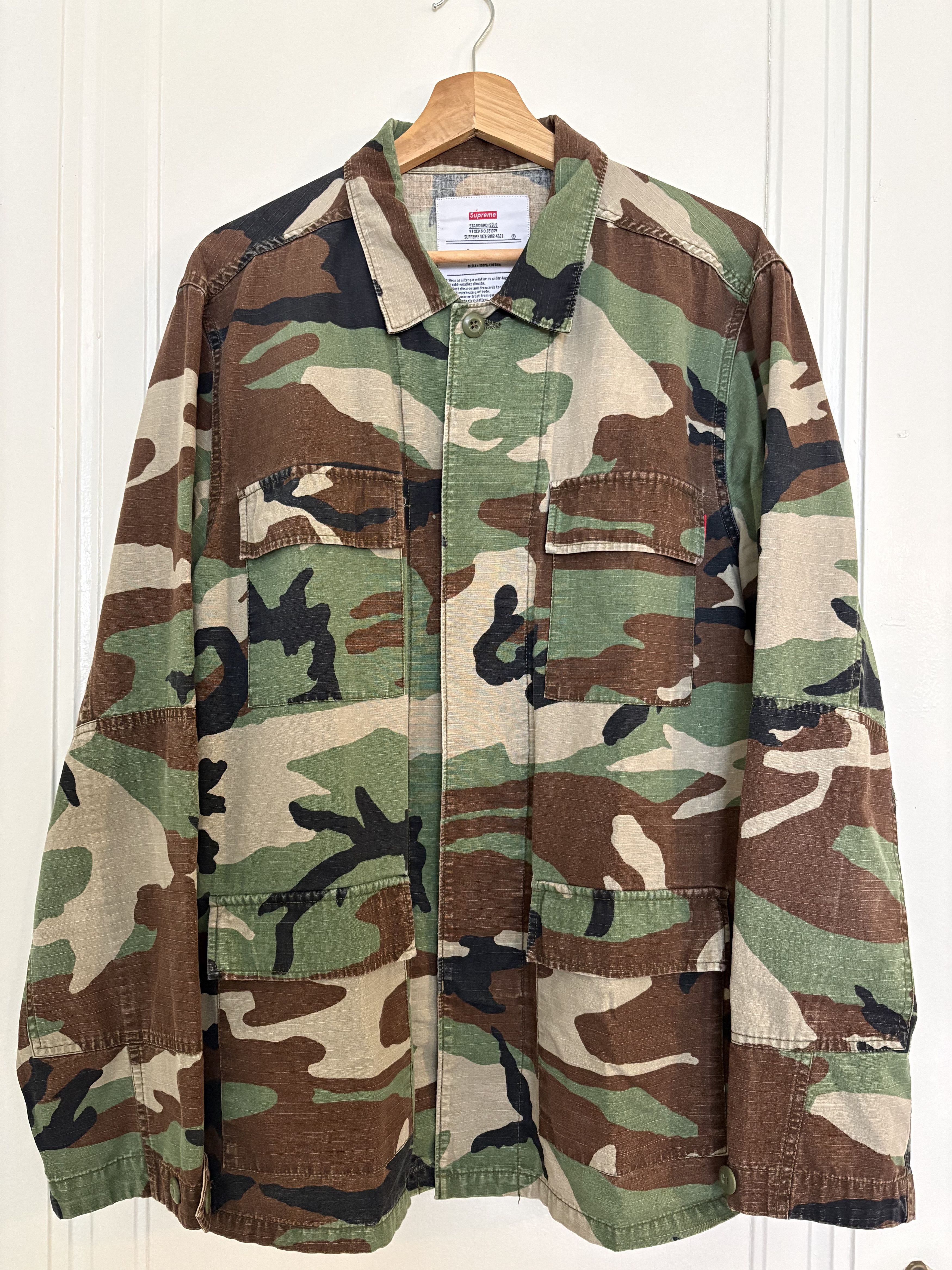 Supreme S/S16 Gonz Butterfly Camo BDU Jacket | Grailed