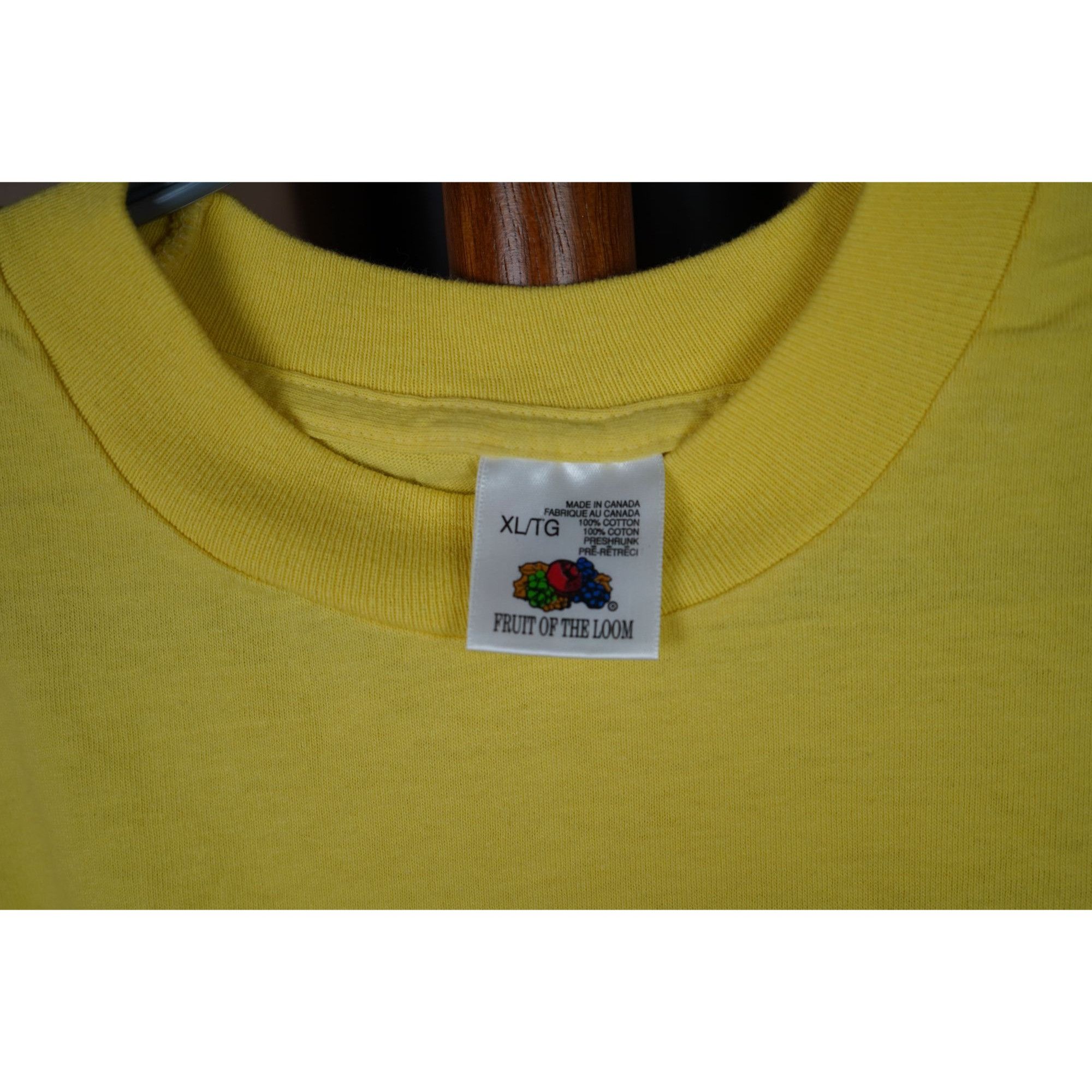 Vintage 90s Cable Company Yellow Vintage Tshirt Men's XL #414 Size US XL / EU 56 / 4 - 5 Thumbnail