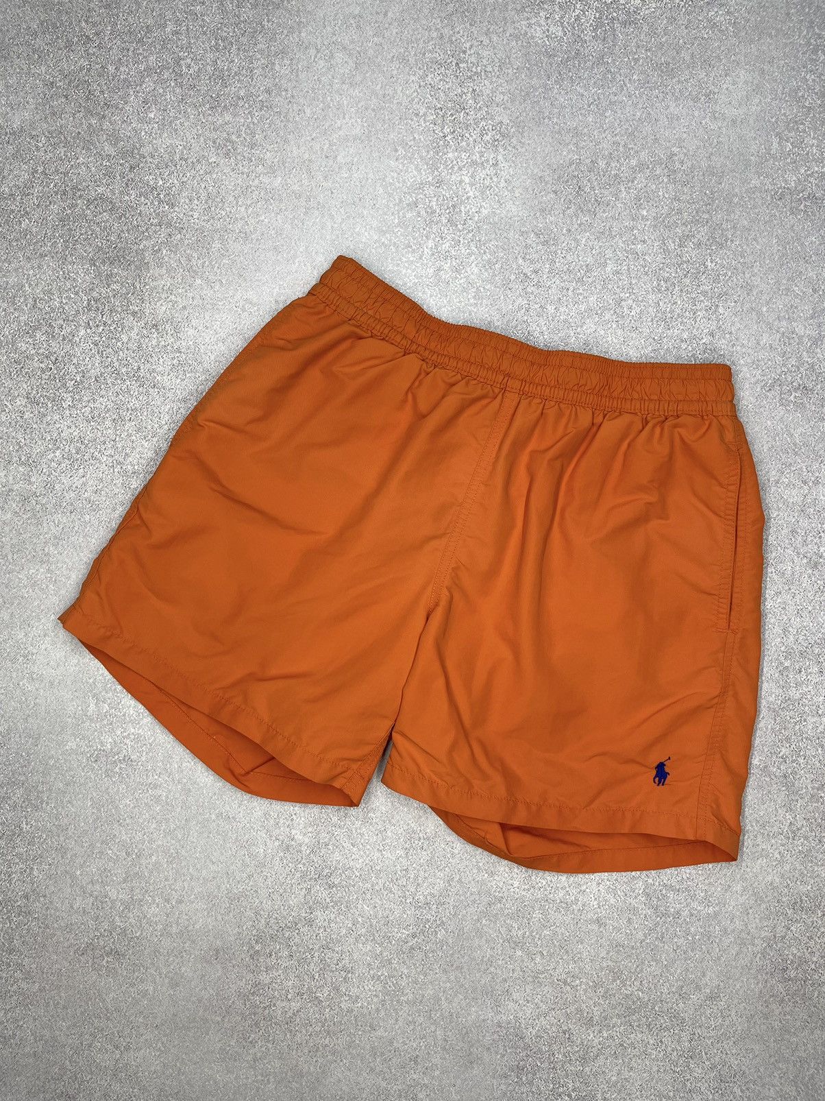 Polo Ralph Lauren Vintage Polo Ralph Lauren Shorts Orange Y2K Rugby Size US 32 / EU 48 - 1 Thumbnail