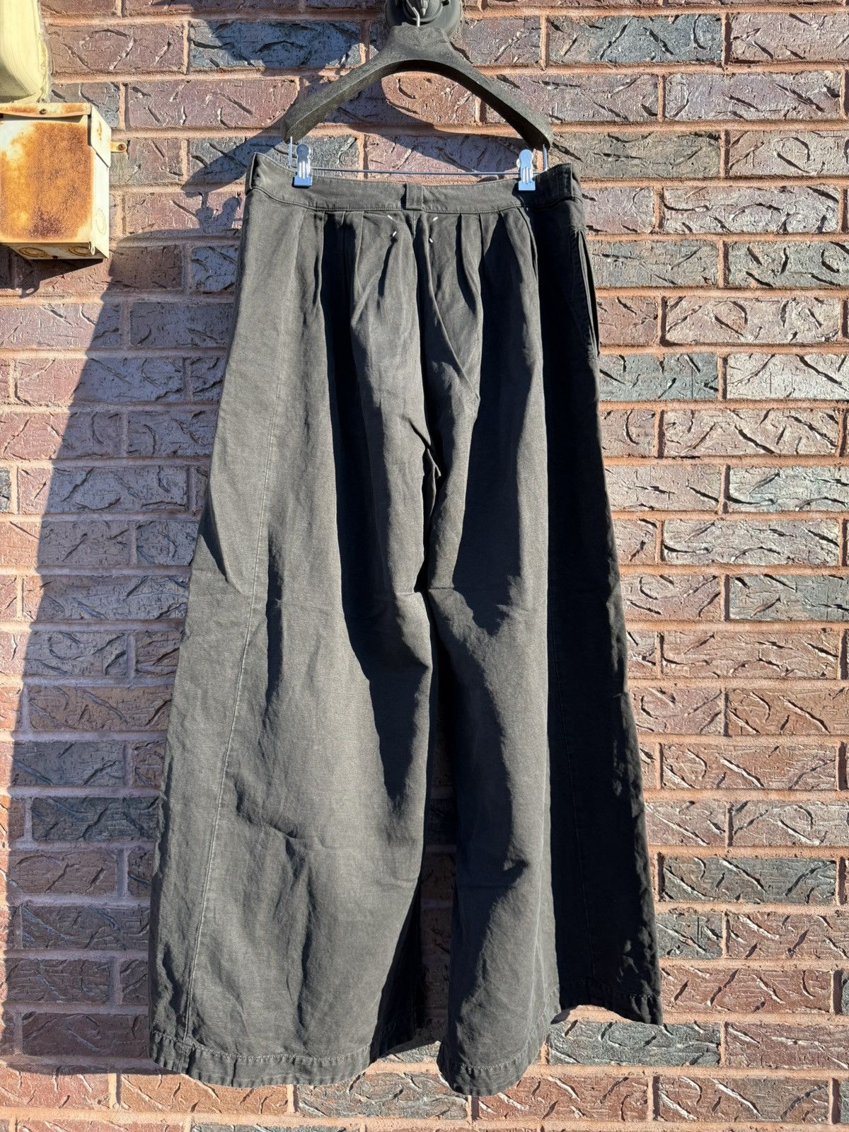 Maison Margiela Margiela Wide Leg Oversized Trousers Size US 34 / EU 50 - 8 Thumbnail